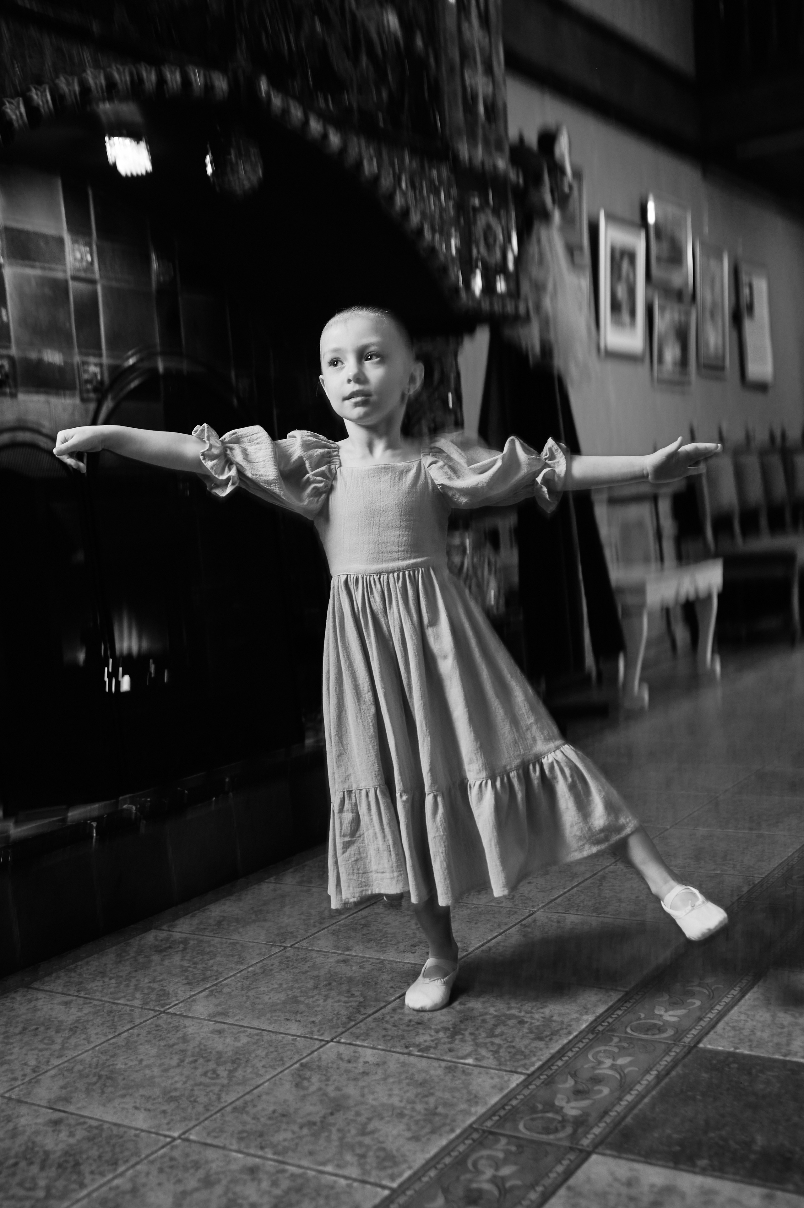 Школа гимнастики «Тонус» в музее. Фотограф Егорьевск Коломна Воскресенск