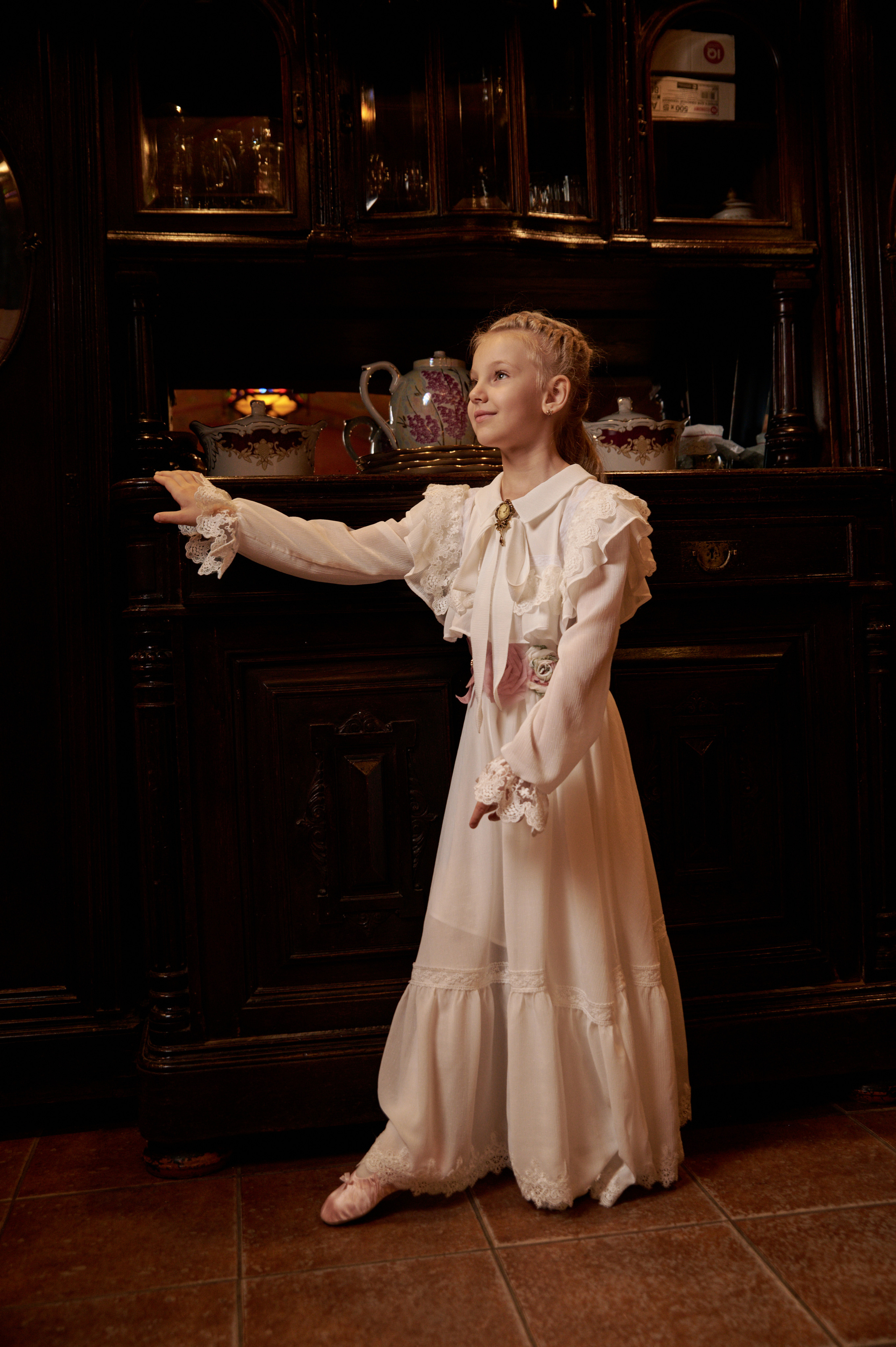 Школа гимнастики «Тонус» в музее. Фотограф Егорьевск Коломна Воскресенск