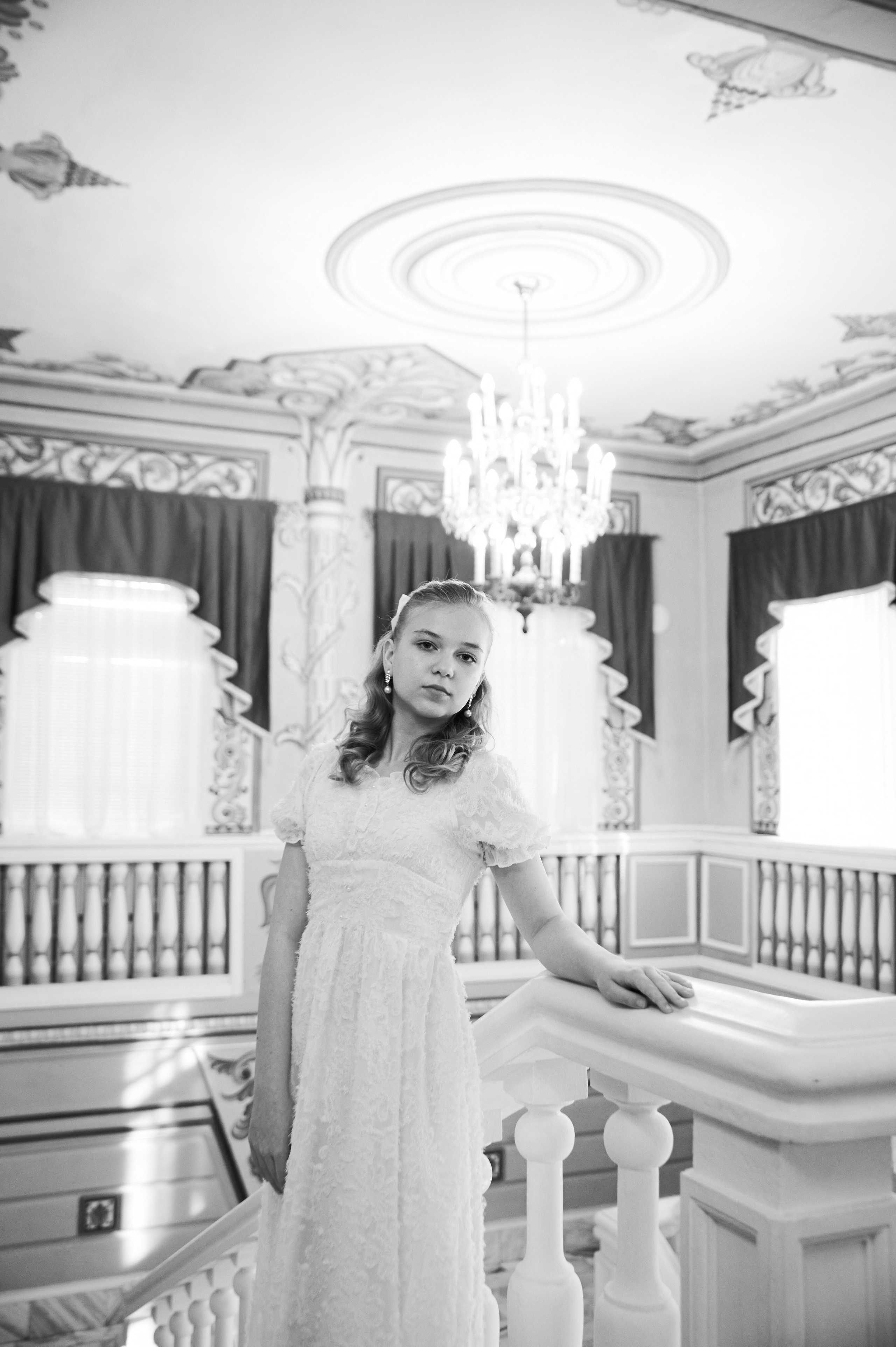 Школа гимнастики «Тонус» в музее. Фотограф Егорьевск Коломна Воскресенск