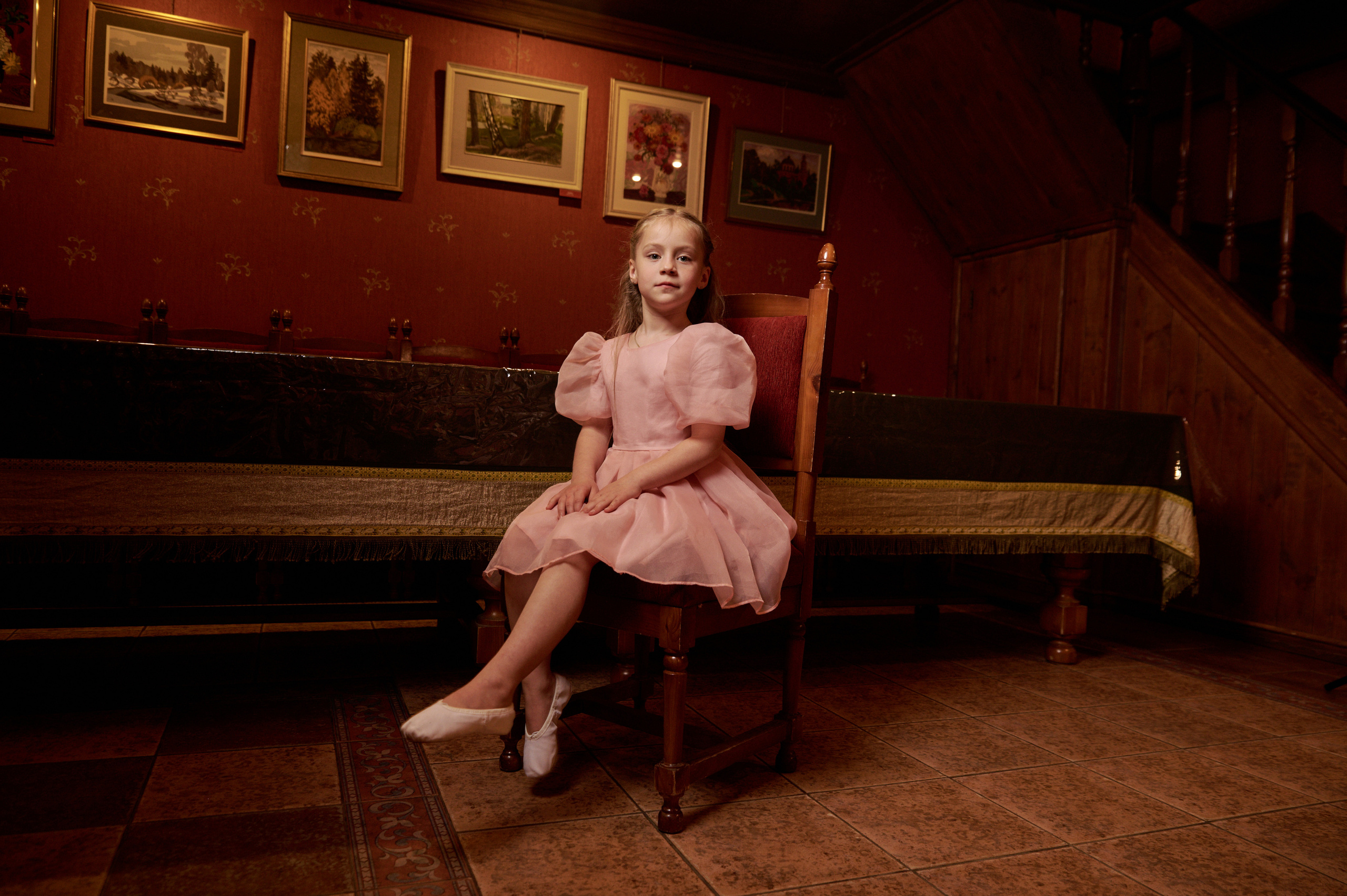 Школа гимнастики «Тонус» в музее. Фотограф Егорьевск Коломна Воскресенск