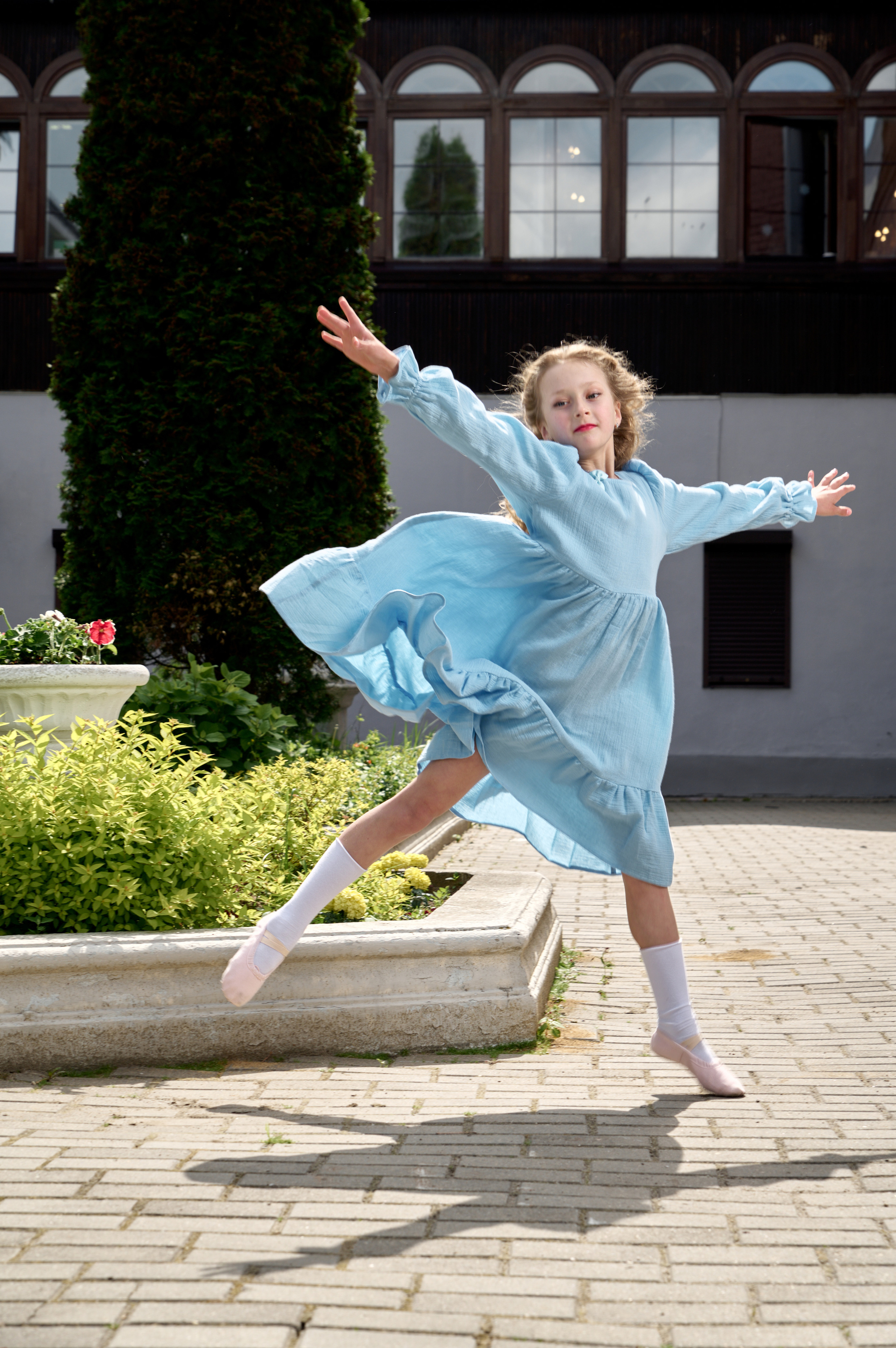 Школа гимнастики «Тонус» в музее. Фотограф Егорьевск Коломна Воскресенск