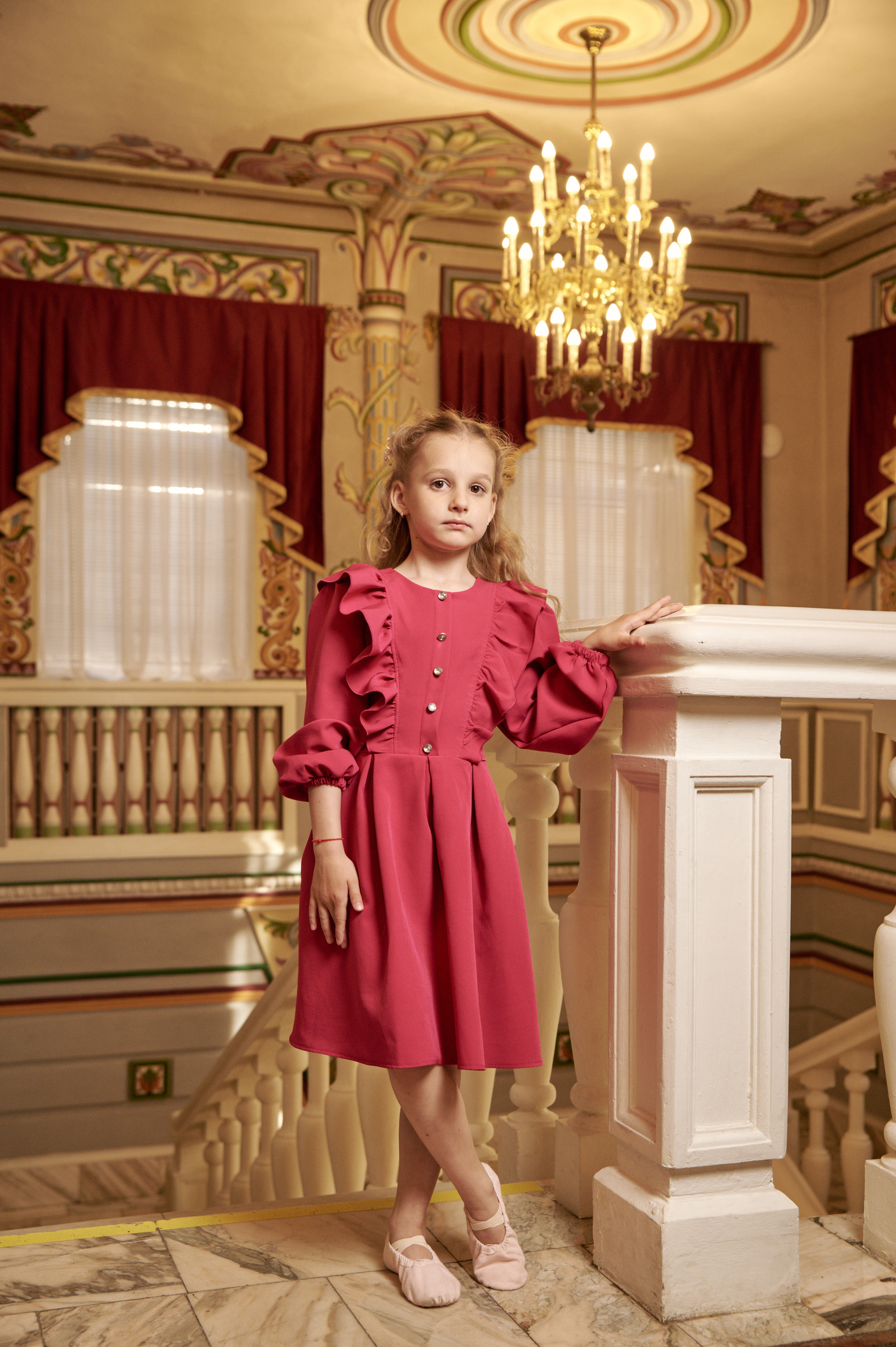 Школа гимнастики «Тонус» в музее. Фотограф Егорьевск Коломна Воскресенск