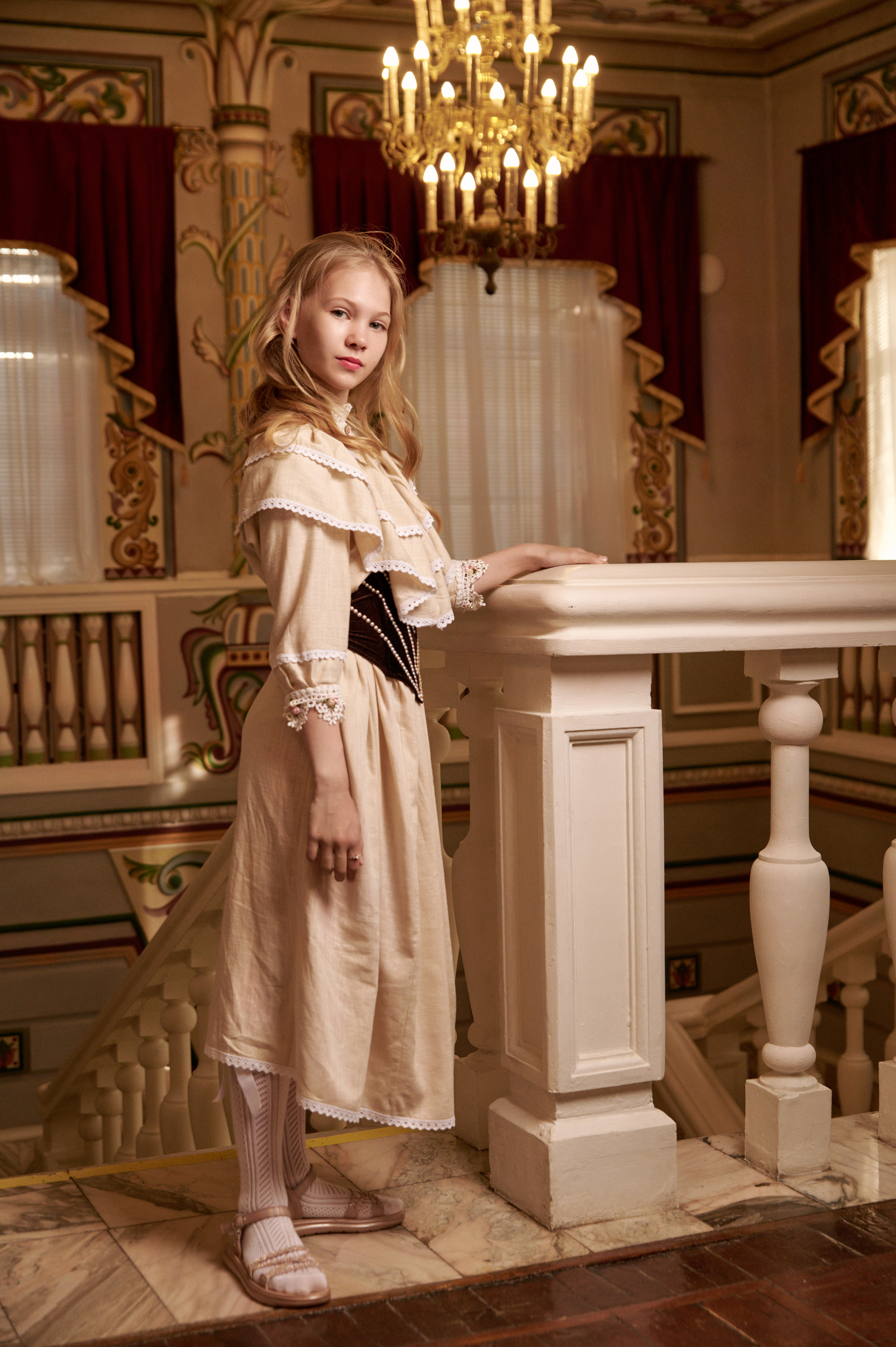 Школа гимнастики «Тонус» в музее. Фотограф Егорьевск Коломна Воскресенск