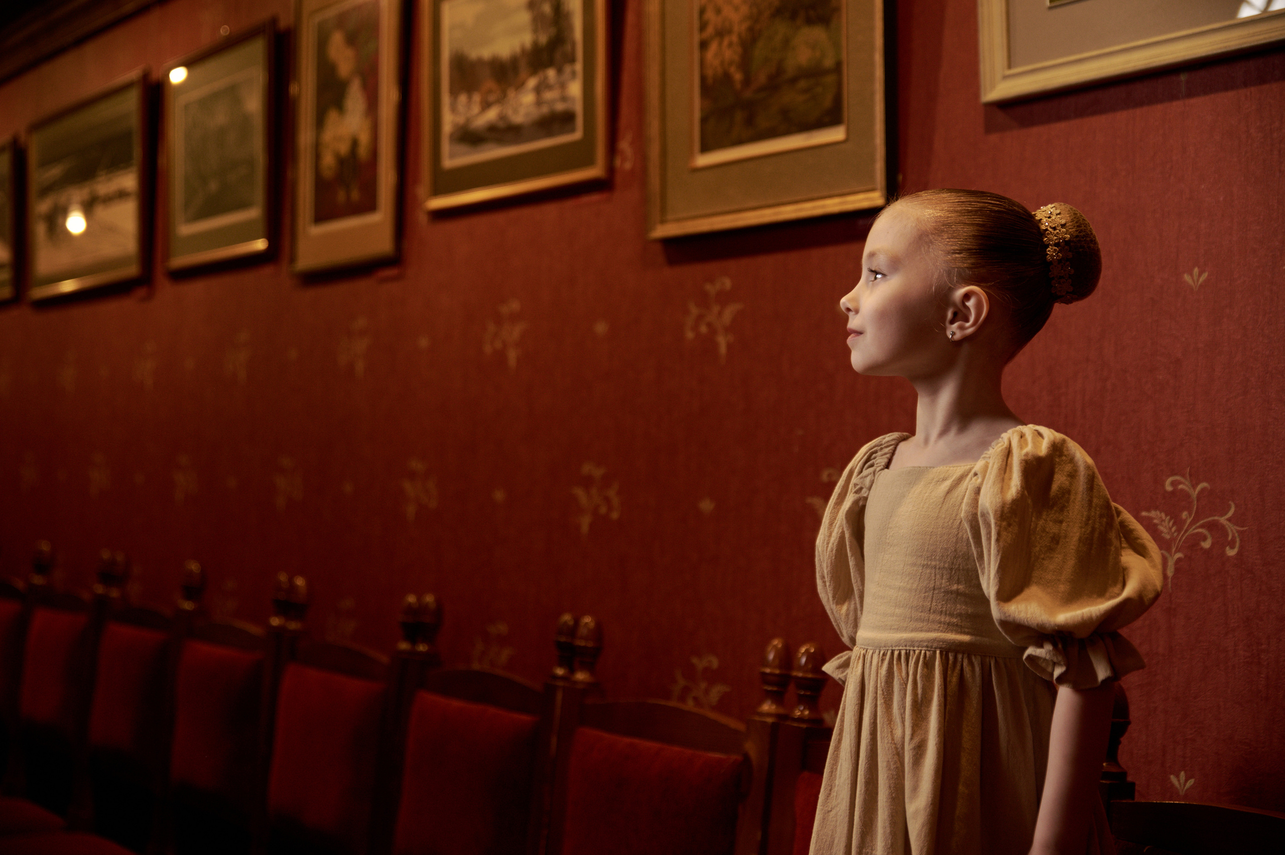 Школа гимнастики «Тонус» в музее. Фотограф Егорьевск Коломна Воскресенск