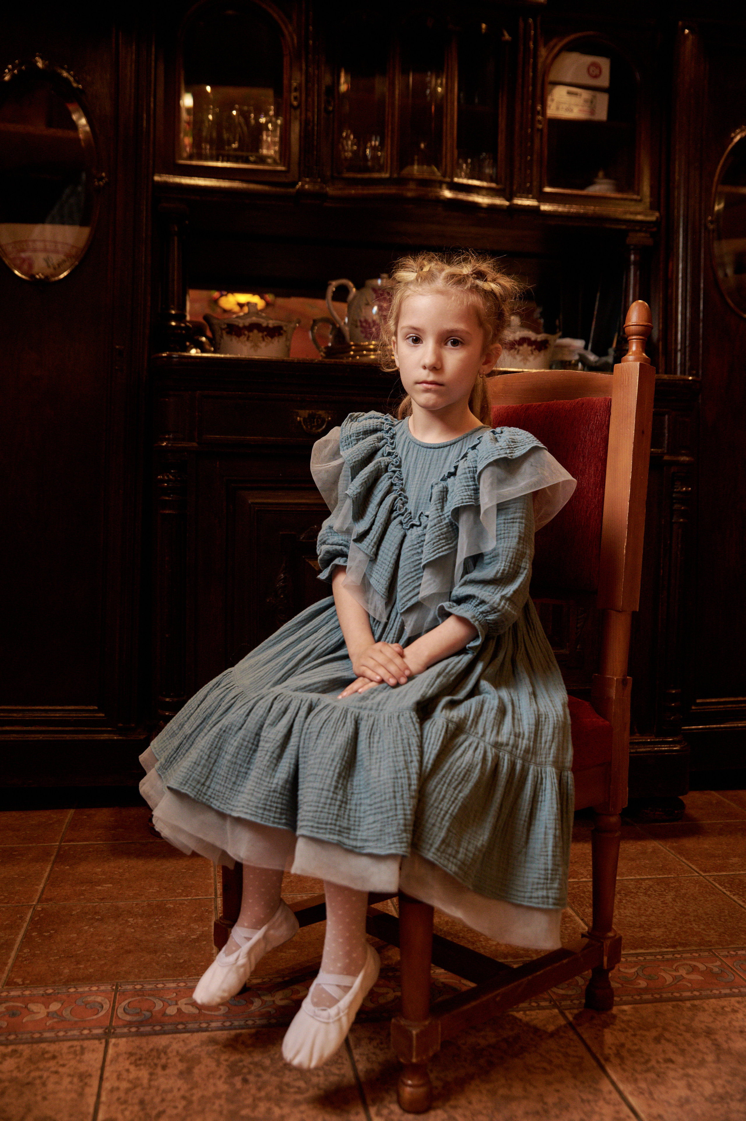 Школа гимнастики «Тонус» в музее. Фотограф Егорьевск Коломна Воскресенск