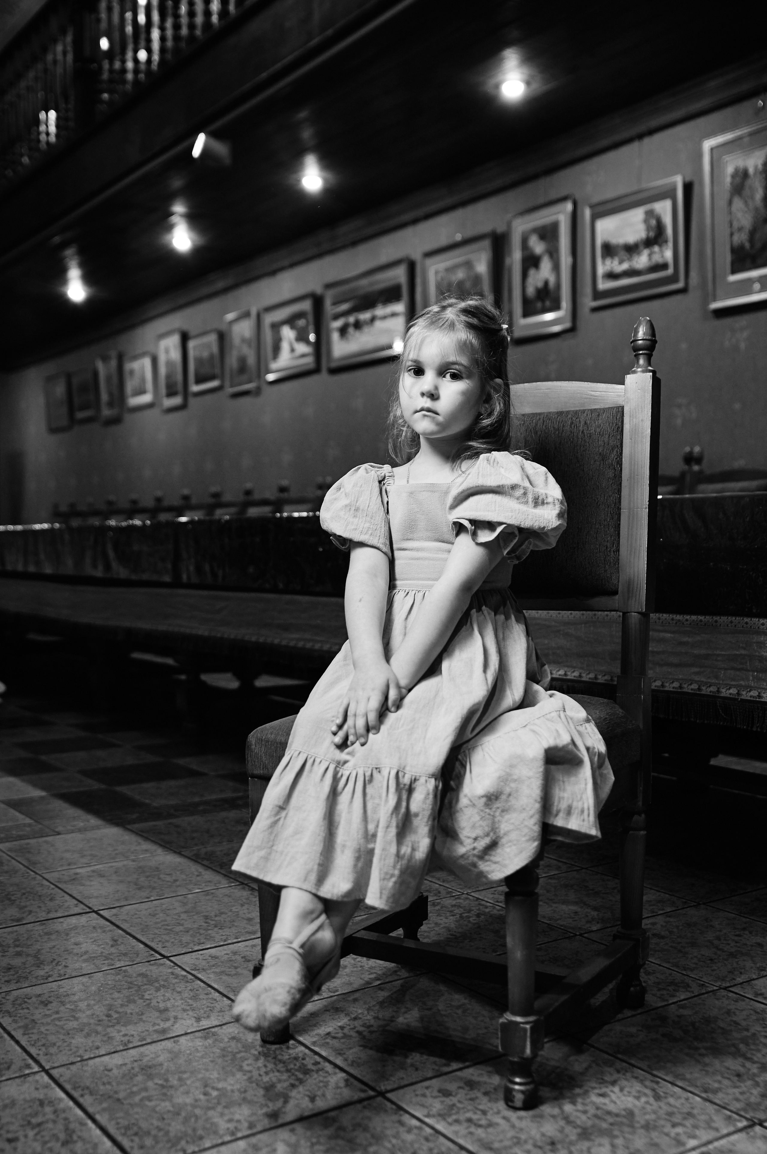 Школа гимнастики «Тонус» в музее. Фотограф Егорьевск Коломна Воскресенск