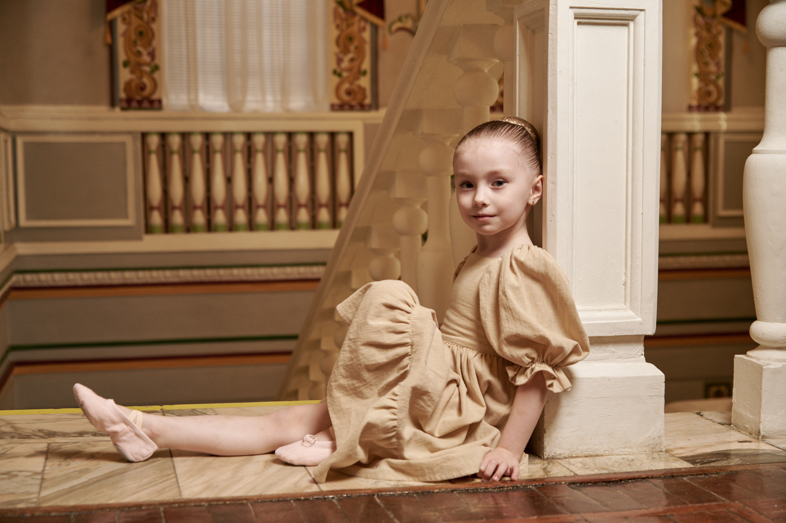 Школа гимнастики «Тонус» в музее. Фотограф Егорьевск Коломна Воскресенск