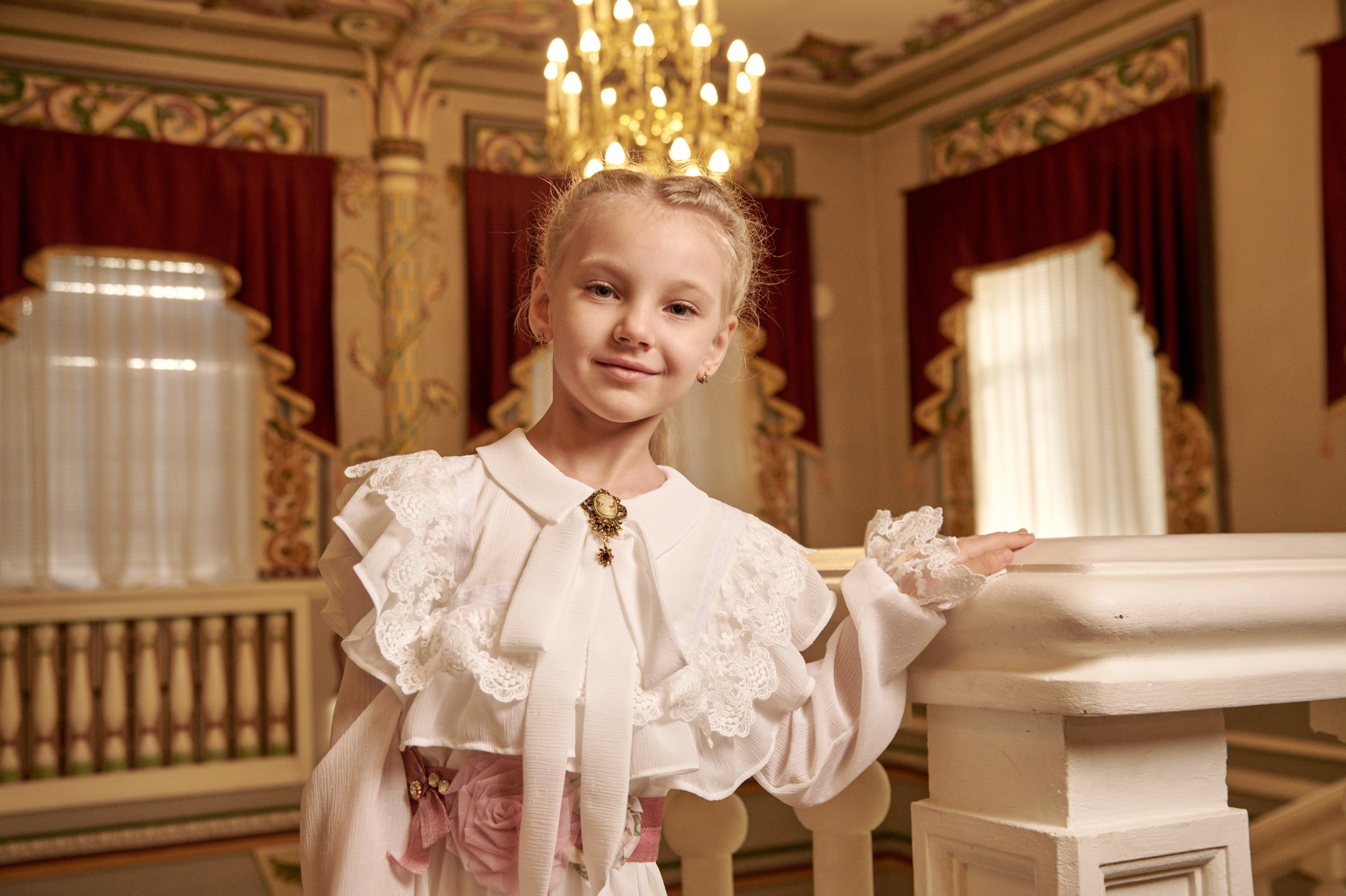 Школа гимнастики «Тонус» в музее. Фотограф Егорьевск Коломна Воскресенск