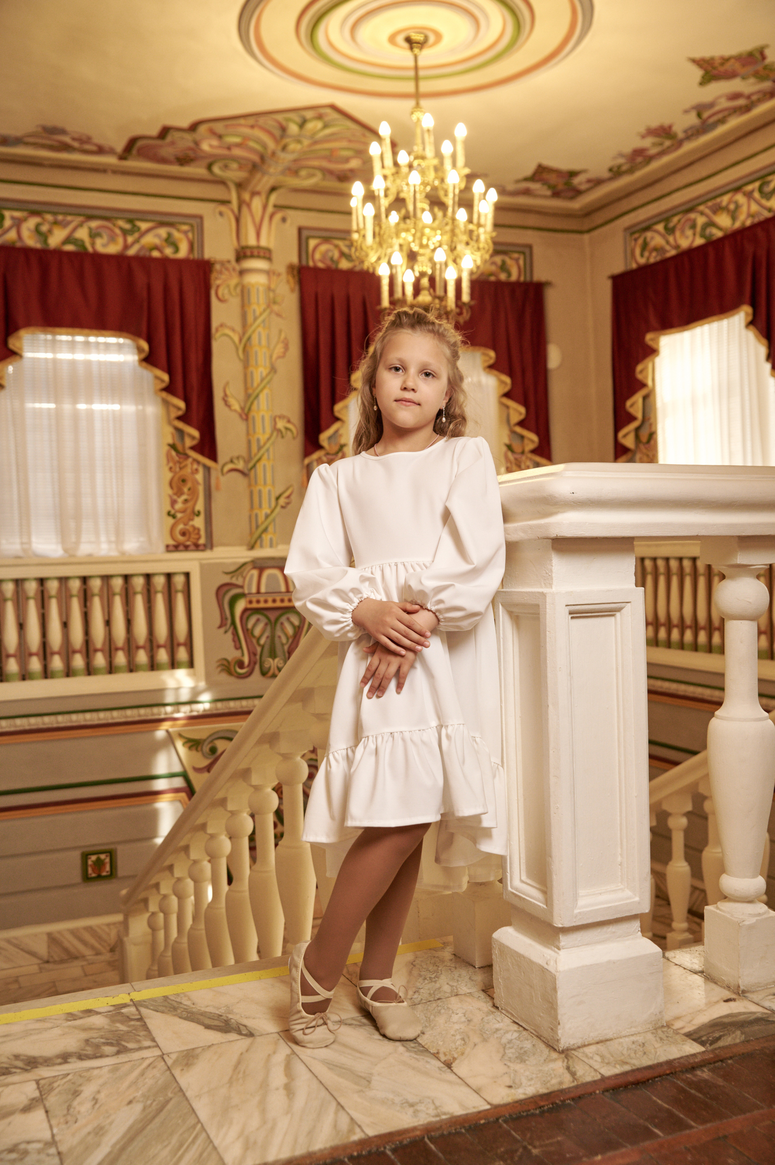 Школа гимнастики «Тонус» в музее. Фотограф Егорьевск Коломна Воскресенск