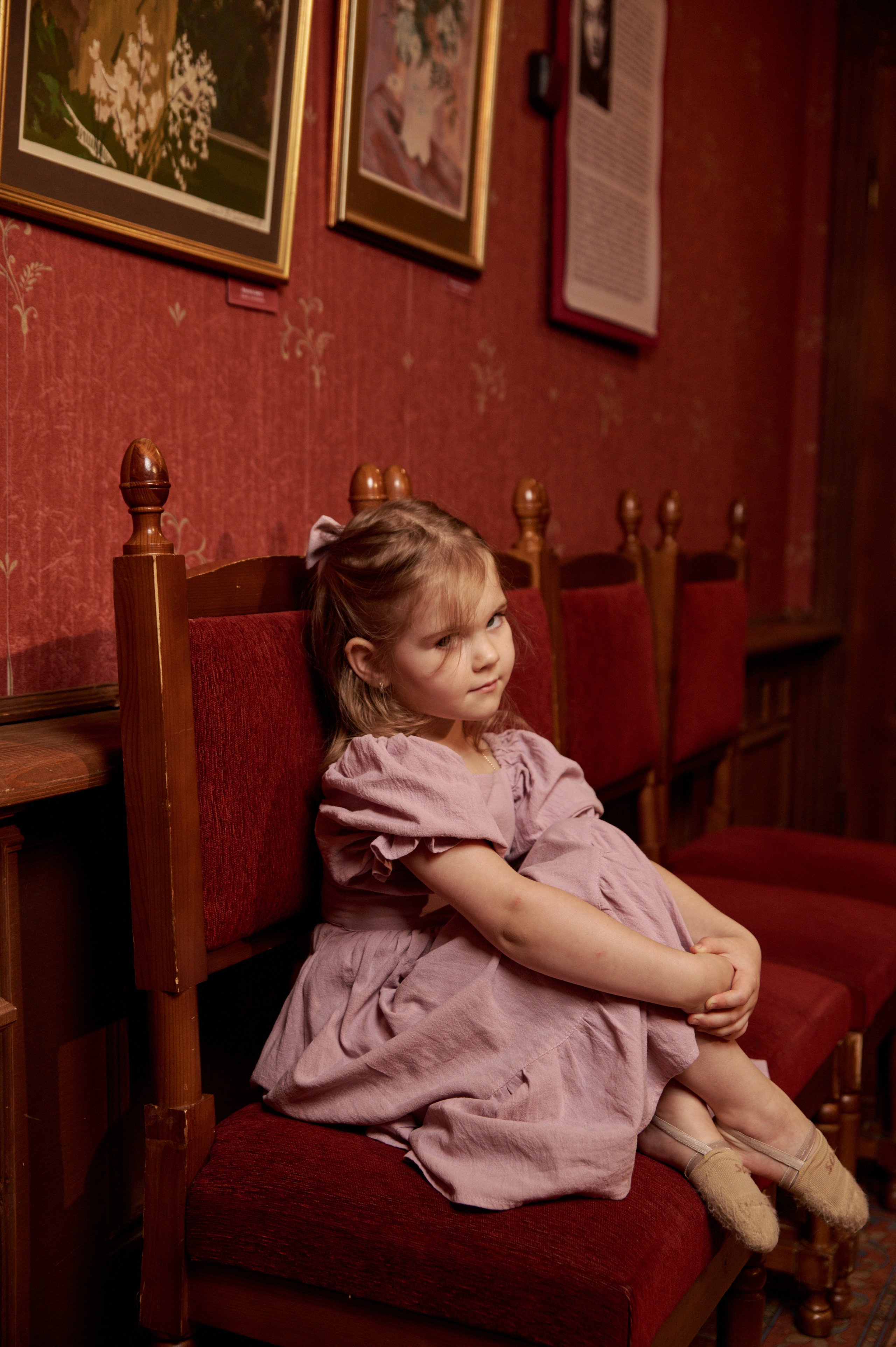 Школа гимнастики «Тонус» в музее. Фотограф Егорьевск Коломна Воскресенск