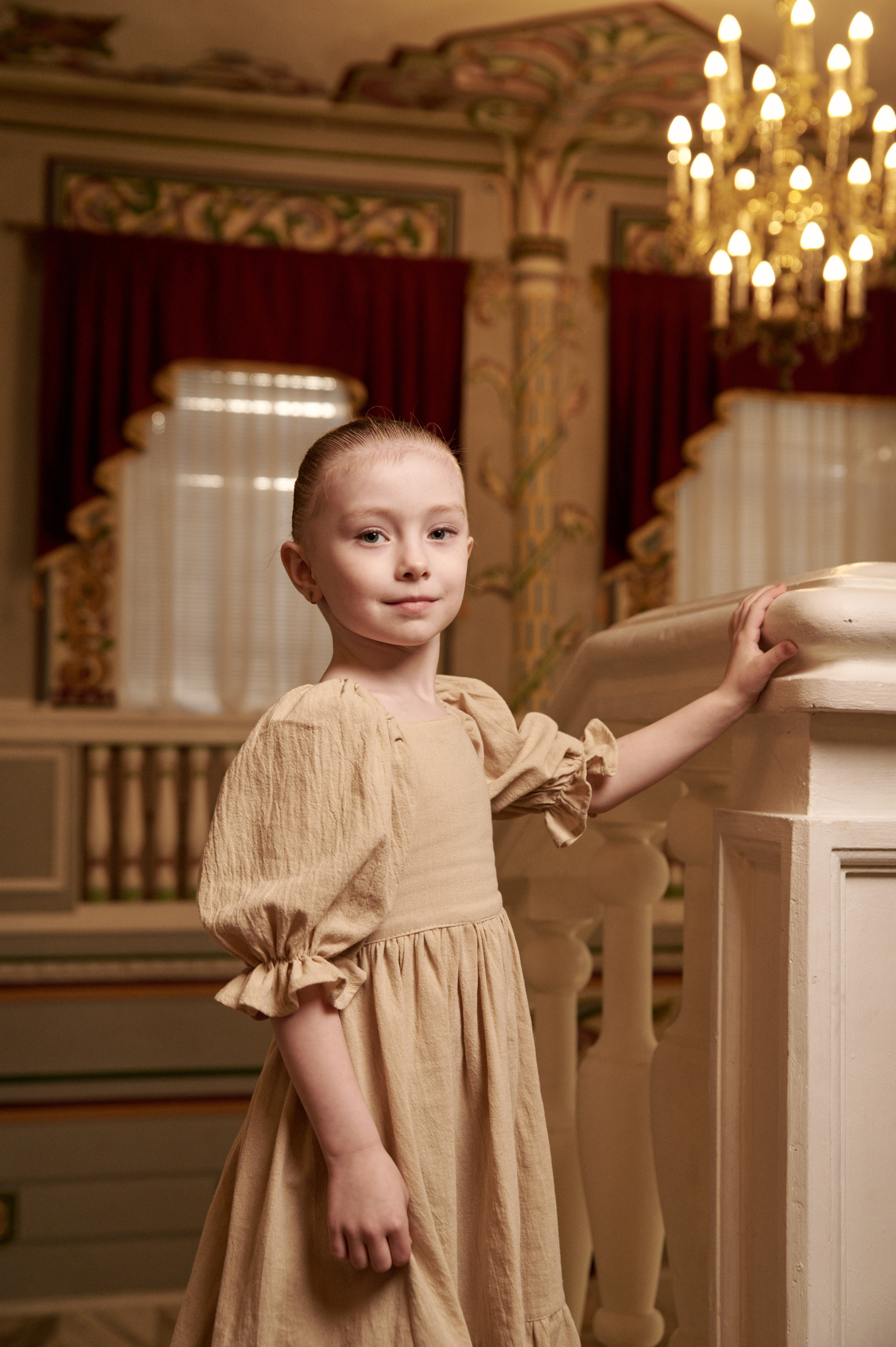 Школа гимнастики «Тонус» в музее. Фотограф Егорьевск Коломна Воскресенск