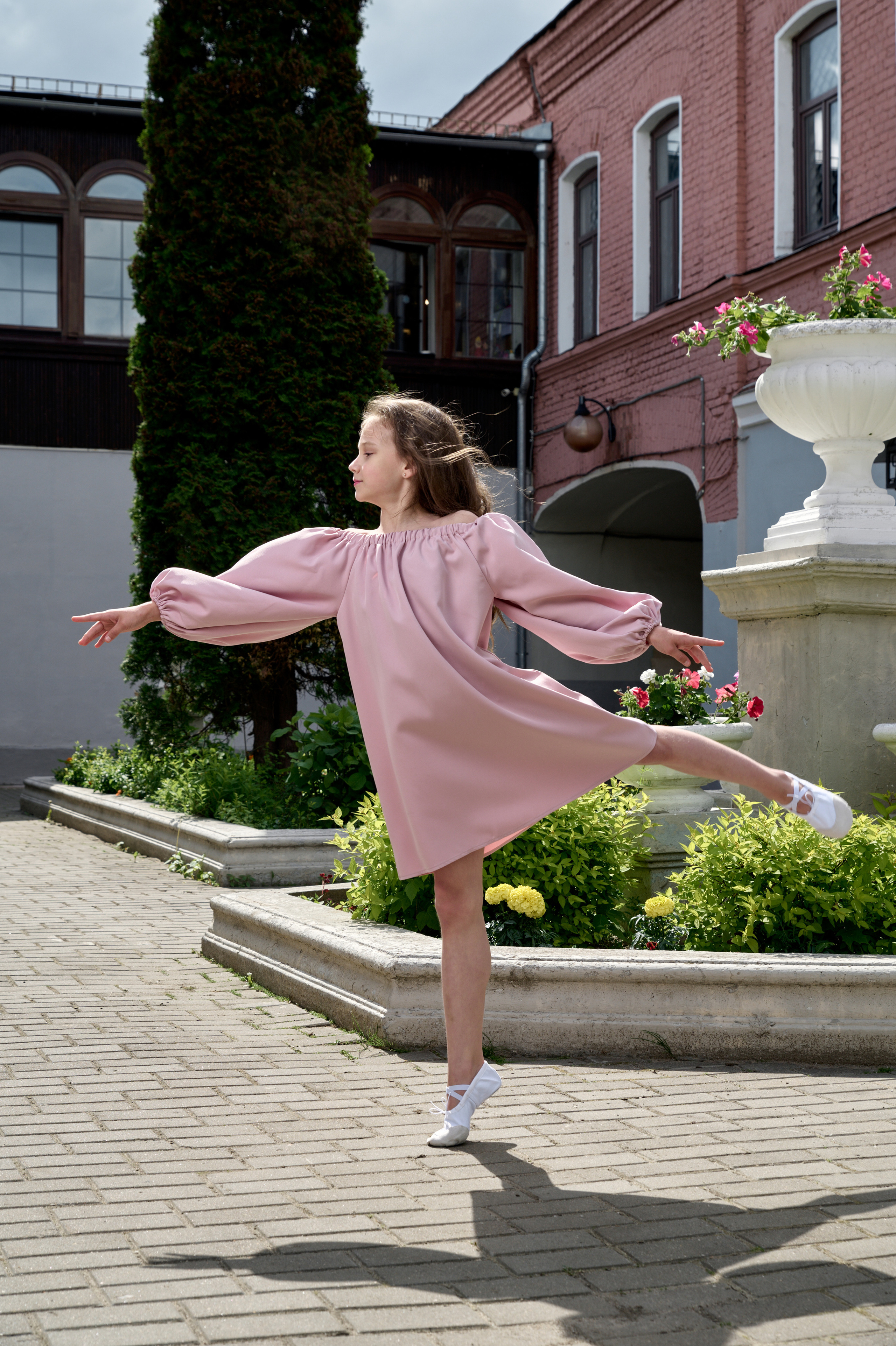 Школа гимнастики «Тонус» в музее. Фотограф Егорьевск Коломна Воскресенск