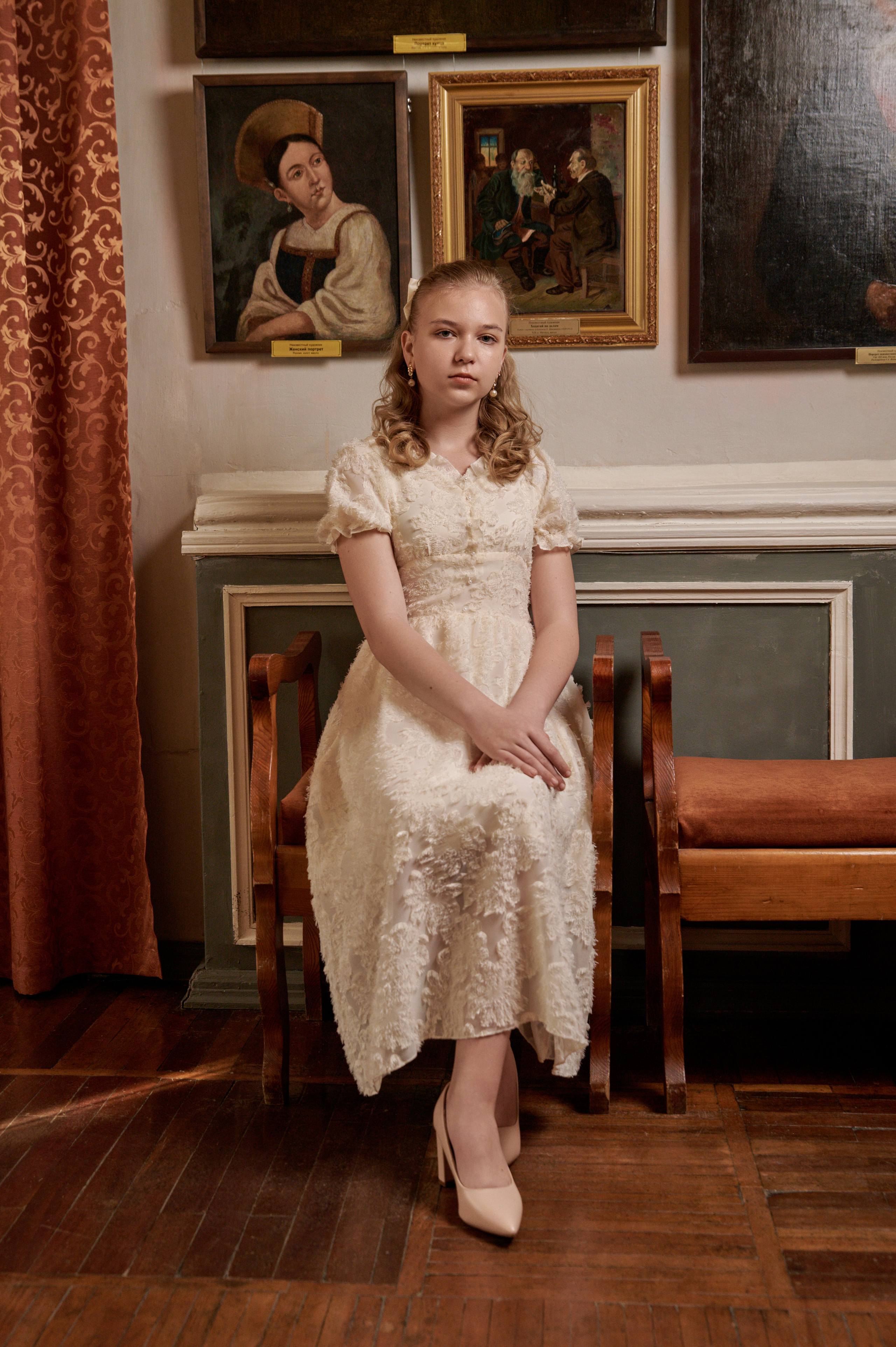 Школа гимнастики «Тонус» в музее. Фотограф Егорьевск Коломна Воскресенск