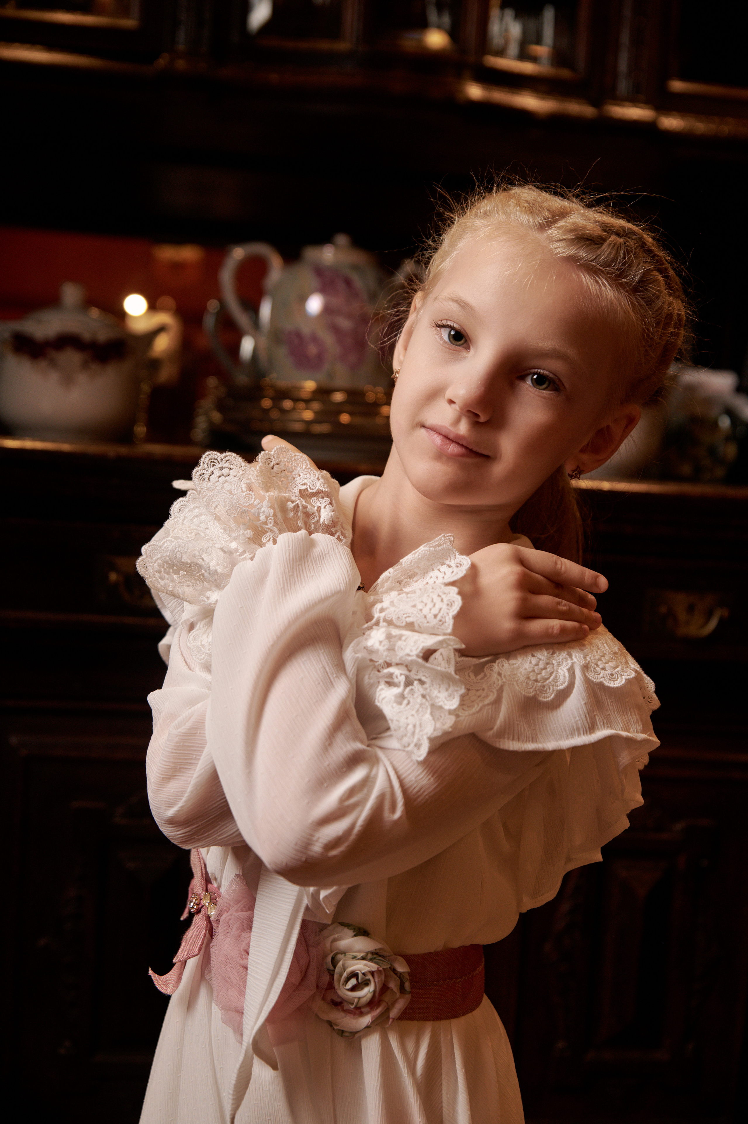 Школа гимнастики «Тонус» в музее. Фотограф Егорьевск Коломна Воскресенск