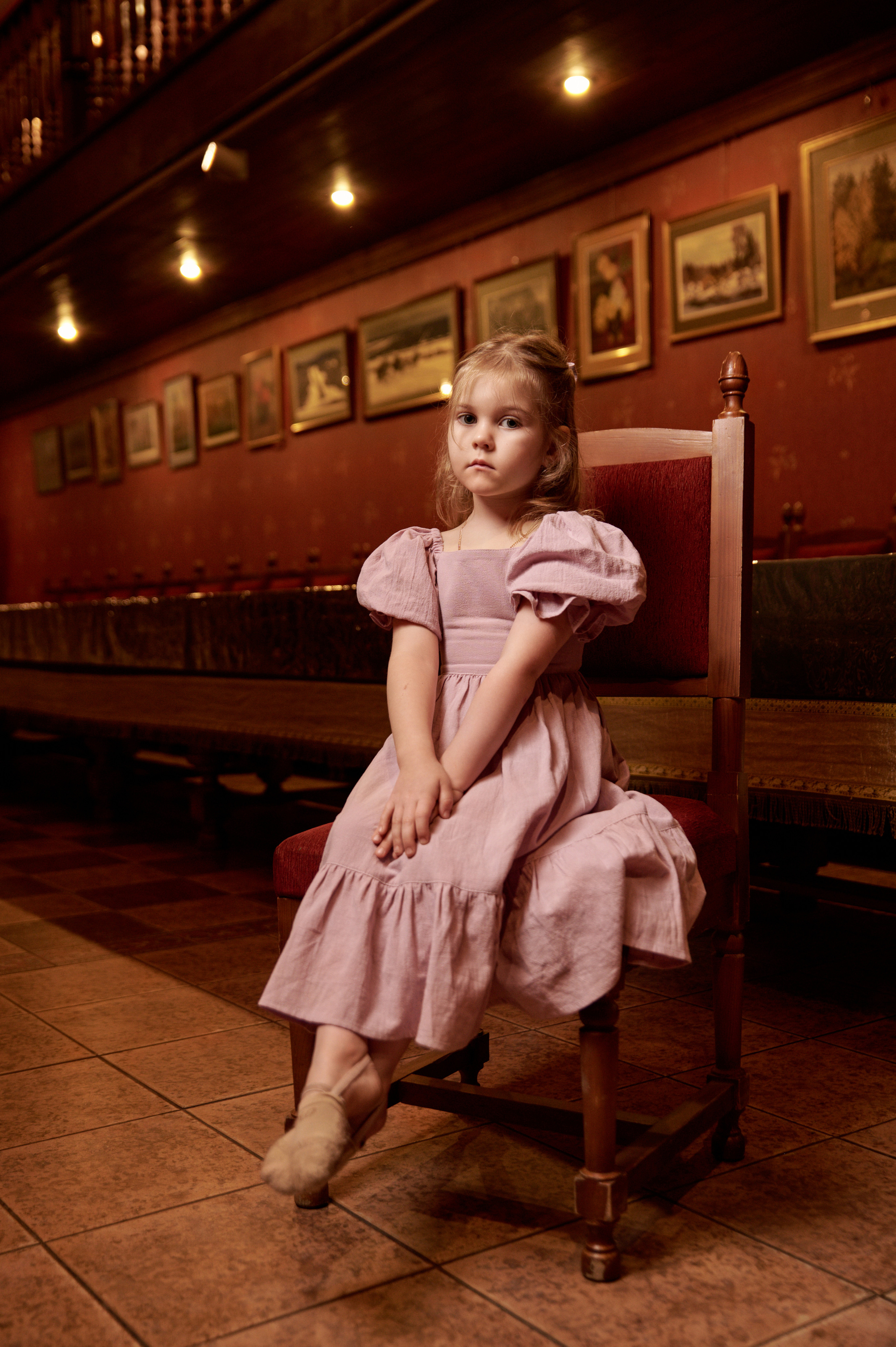 Школа гимнастики «Тонус» в музее. Фотограф Егорьевск Коломна Воскресенск