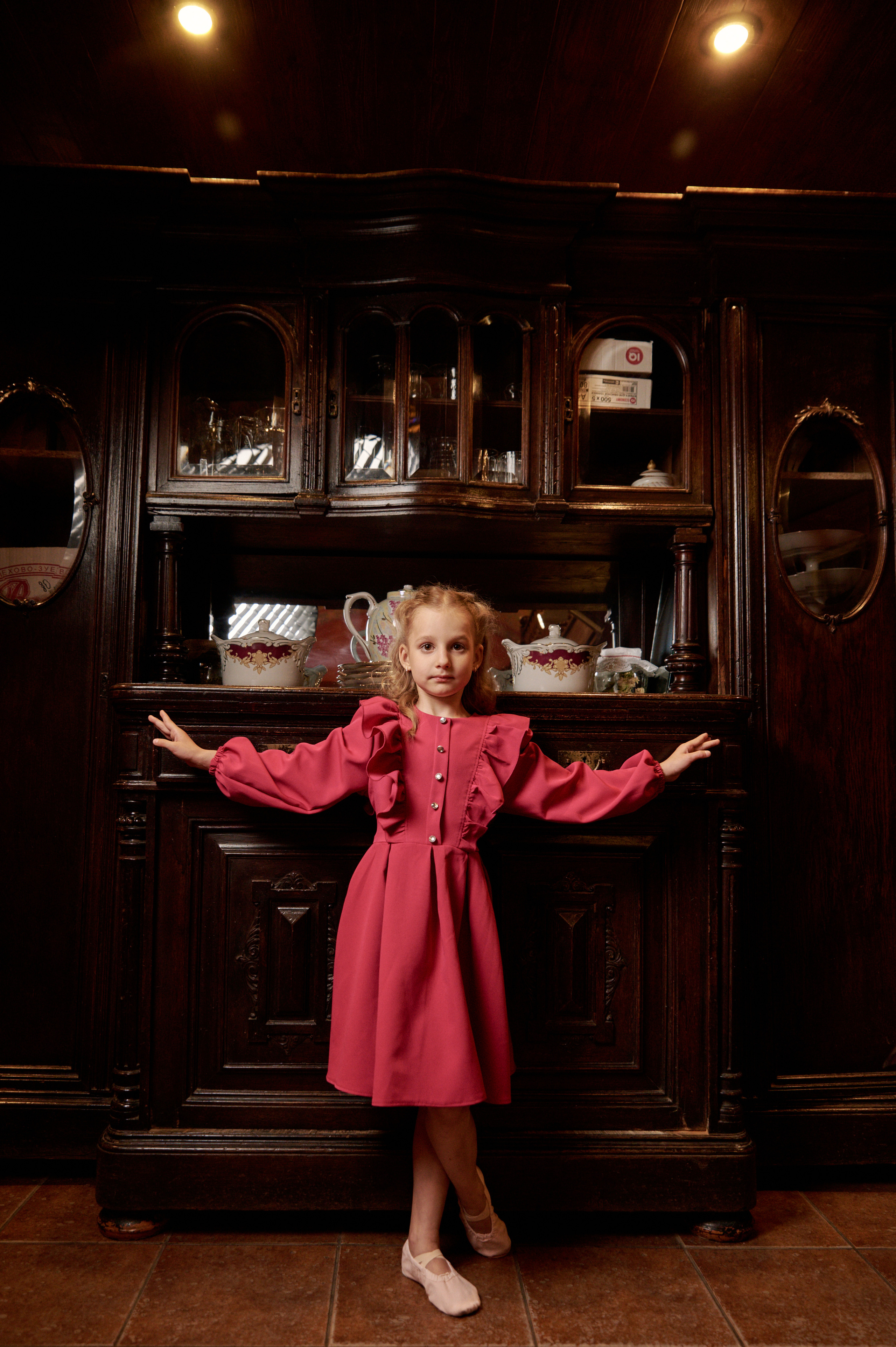 Школа гимнастики «Тонус» в музее. Фотограф Егорьевск Коломна Воскресенск