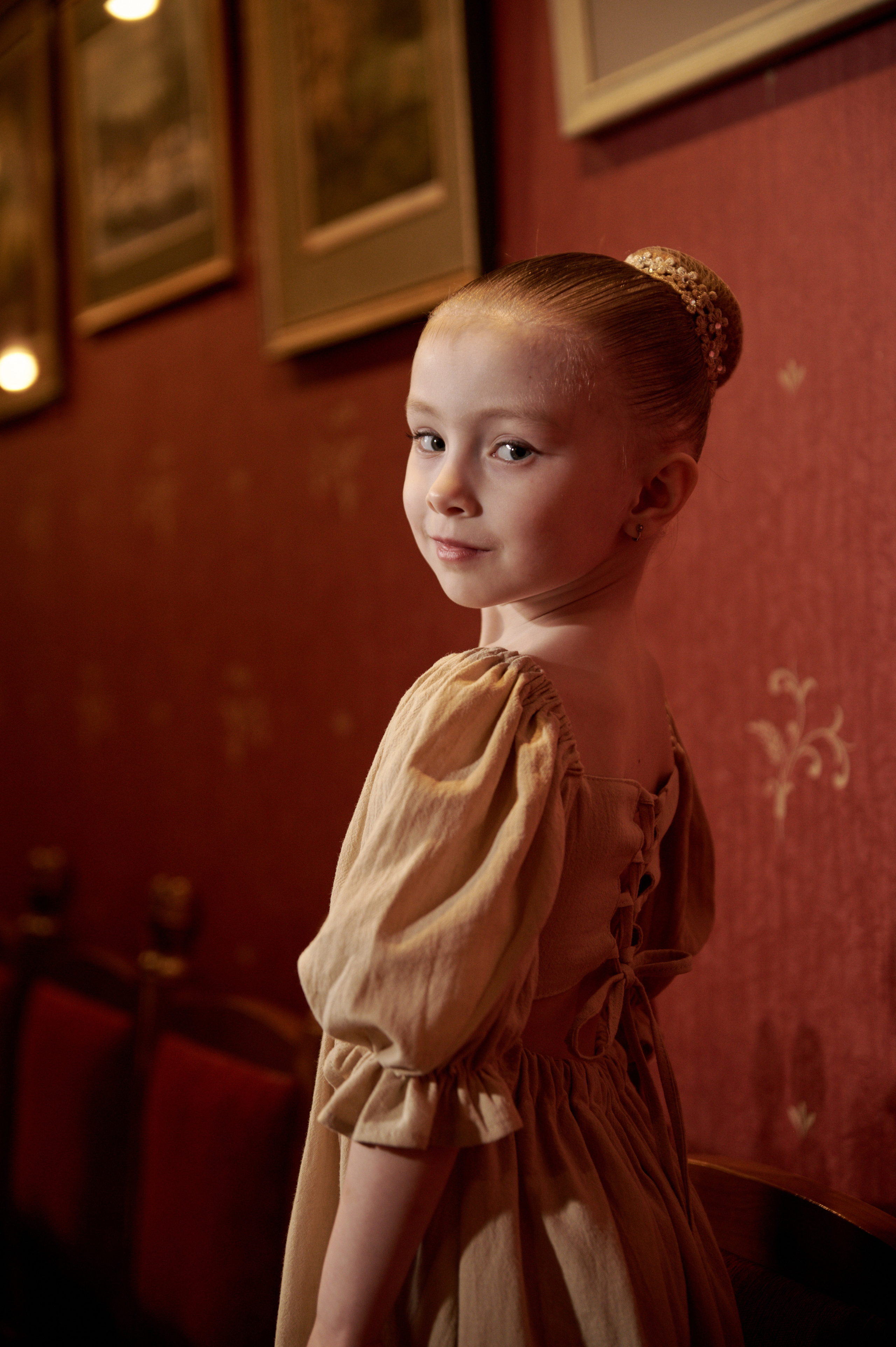 Школа гимнастики «Тонус» в музее. Фотограф Егорьевск Коломна Воскресенск