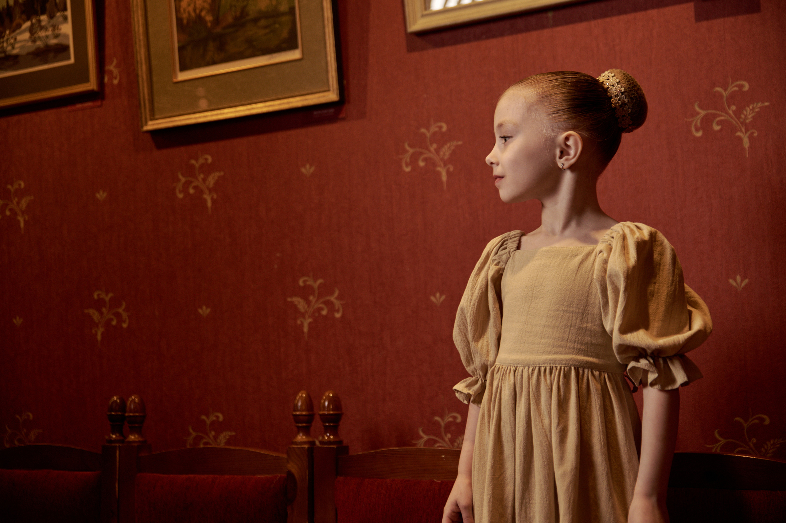 Школа гимнастики «Тонус» в музее. Фотограф Егорьевск Коломна Воскресенск