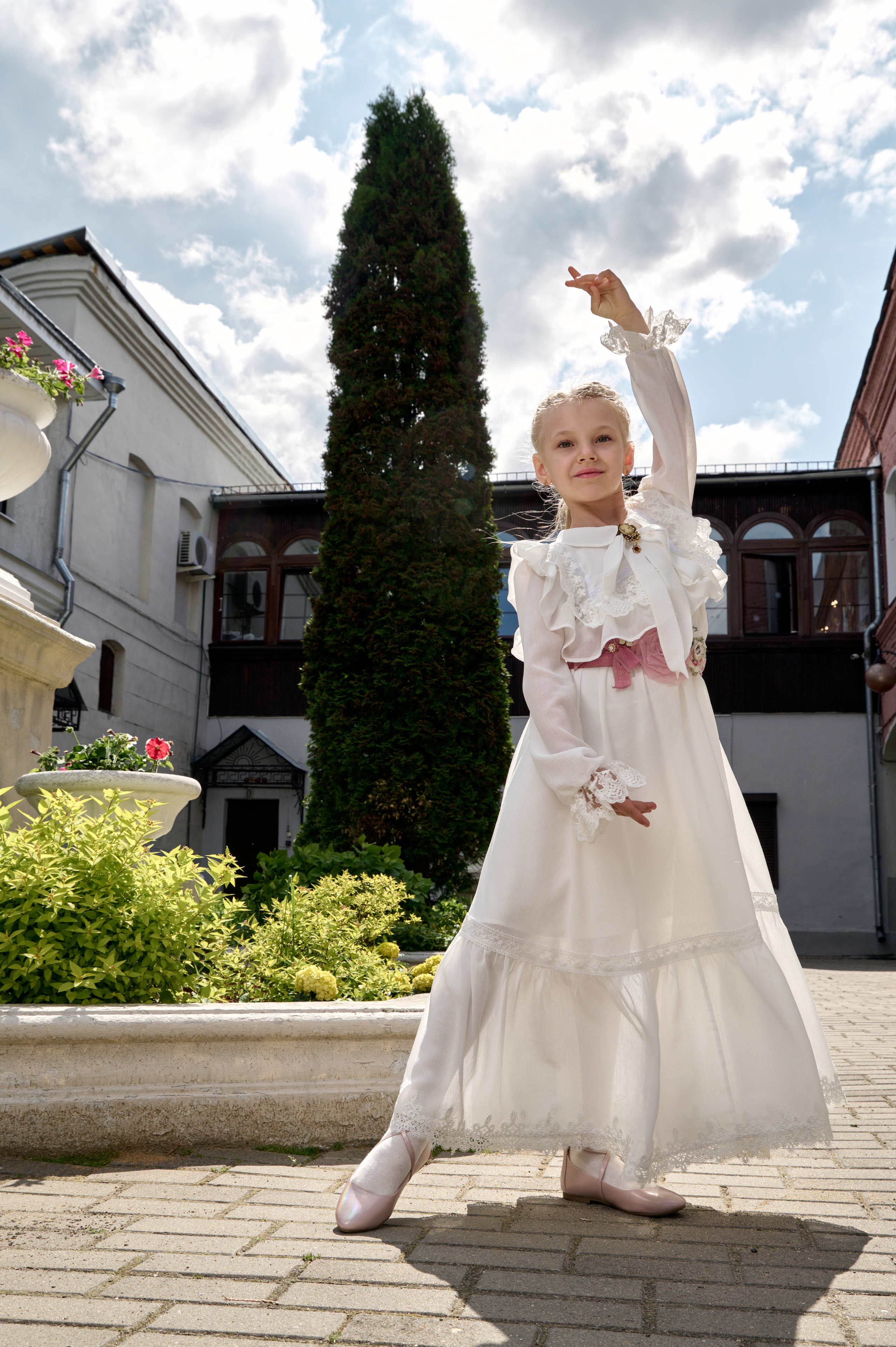 Школа гимнастики «Тонус» в музее. Фотограф Егорьевск Коломна Воскресенск