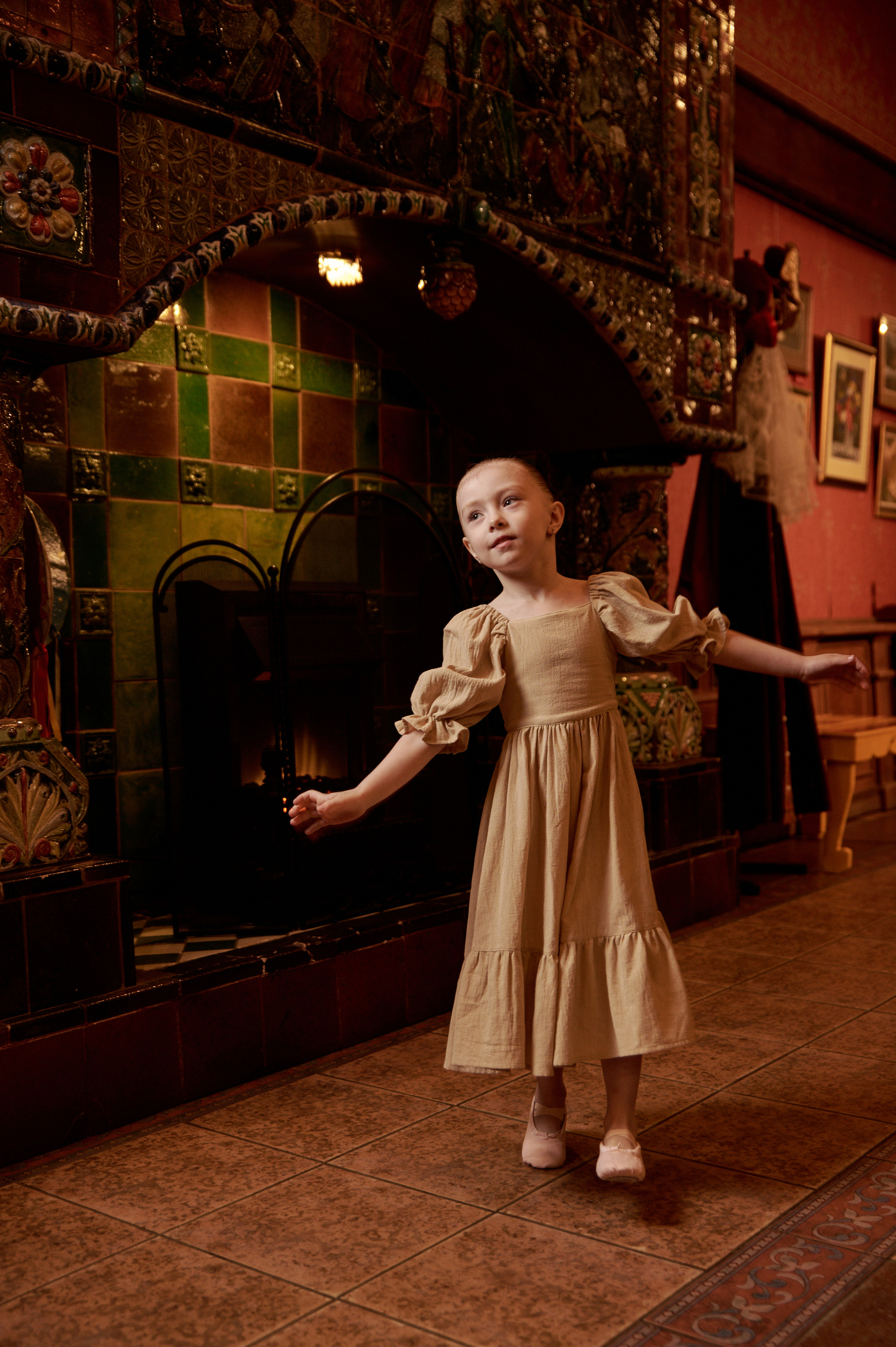 Школа гимнастики «Тонус» в музее. Фотограф Егорьевск Коломна Воскресенск