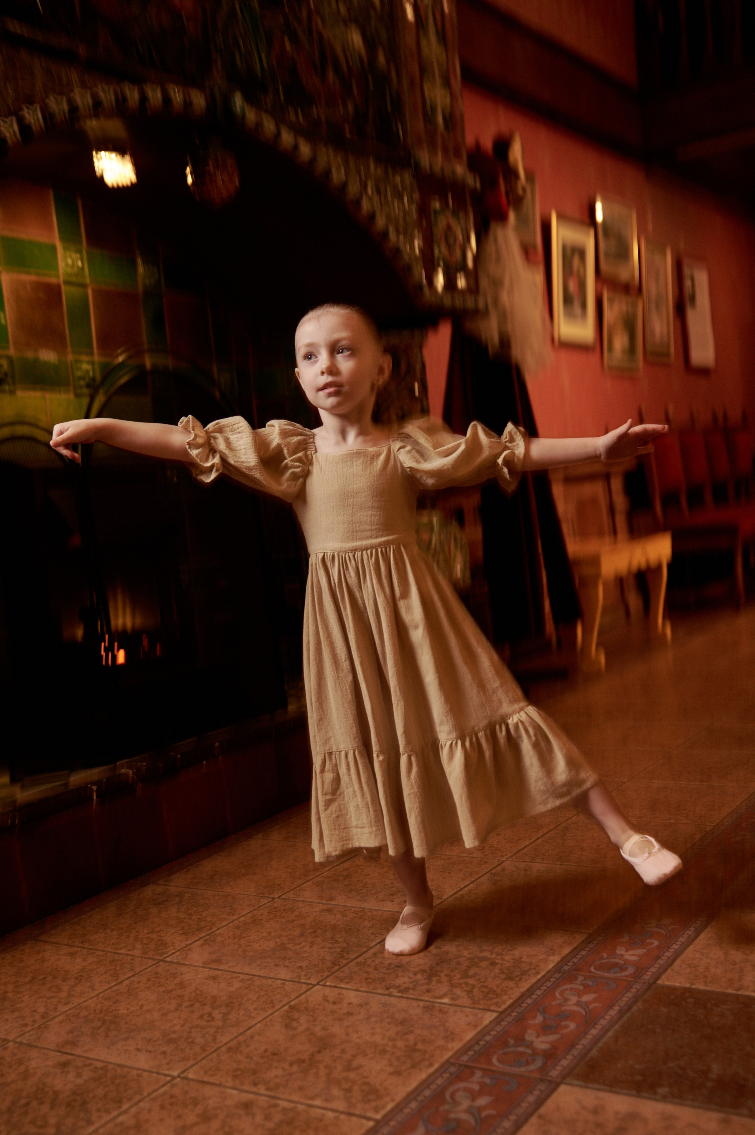 Школа гимнастики «Тонус» в музее. Фотограф Егорьевск Коломна Воскресенск