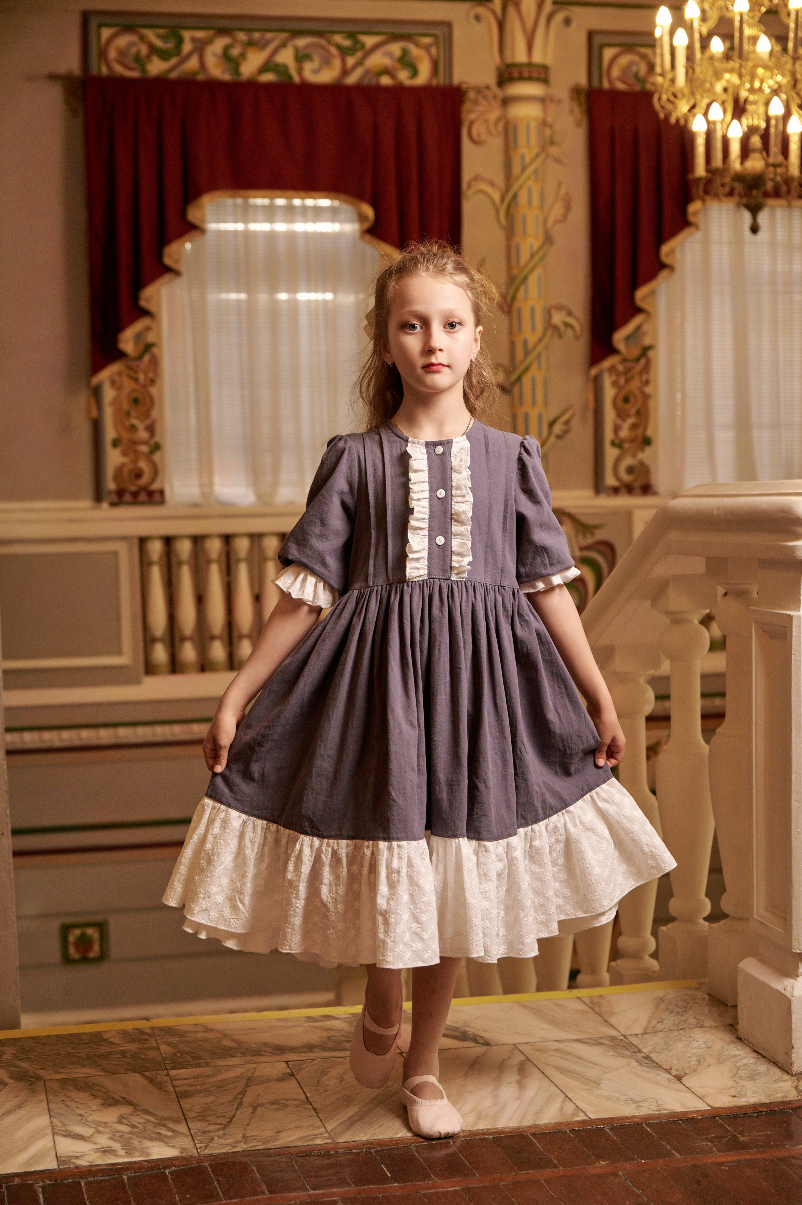 Школа гимнастики «Тонус» в музее. Фотограф Егорьевск Коломна Воскресенск