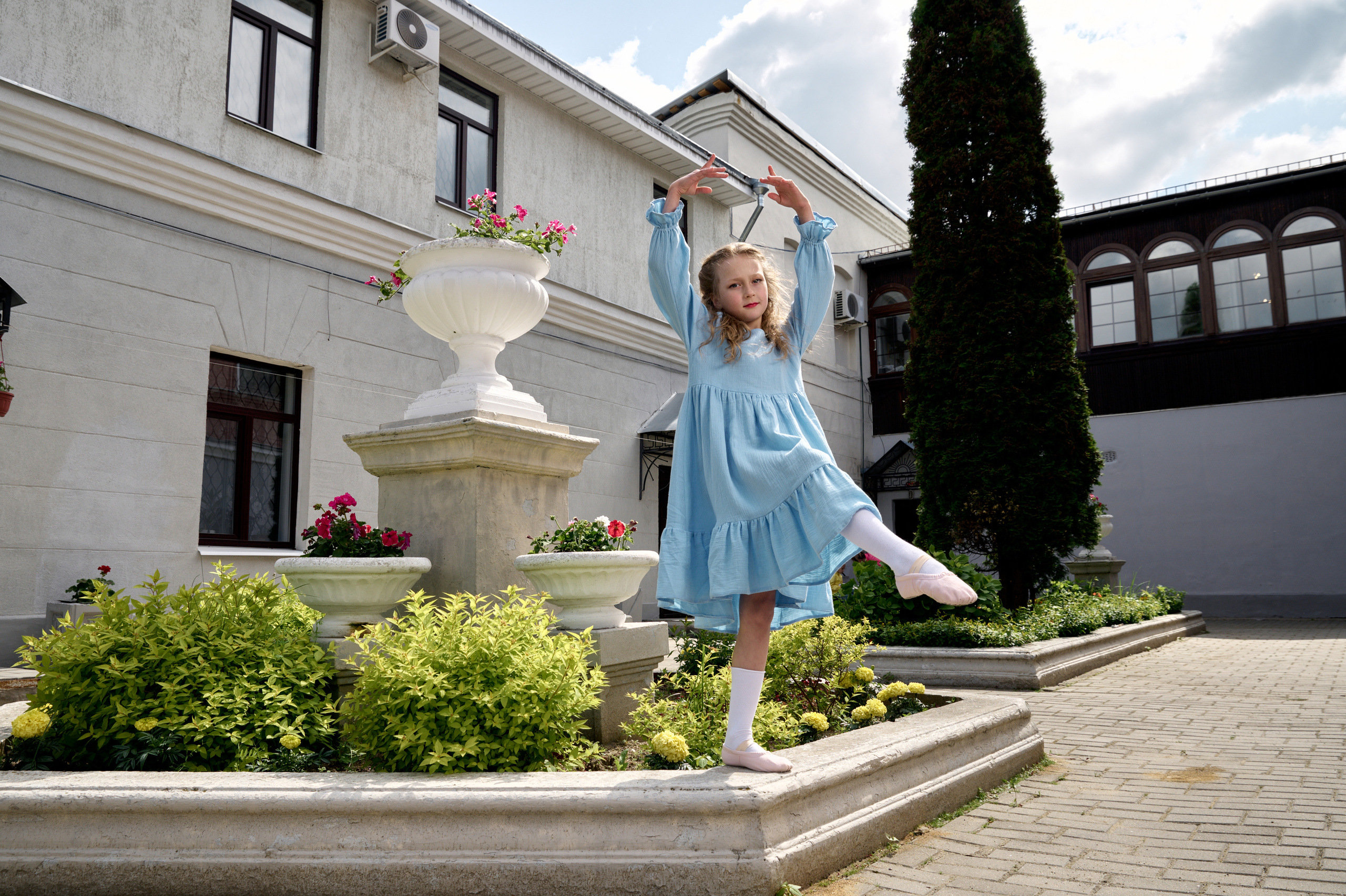 Школа гимнастики «Тонус» в музее. Фотограф Егорьевск Коломна Воскресенск