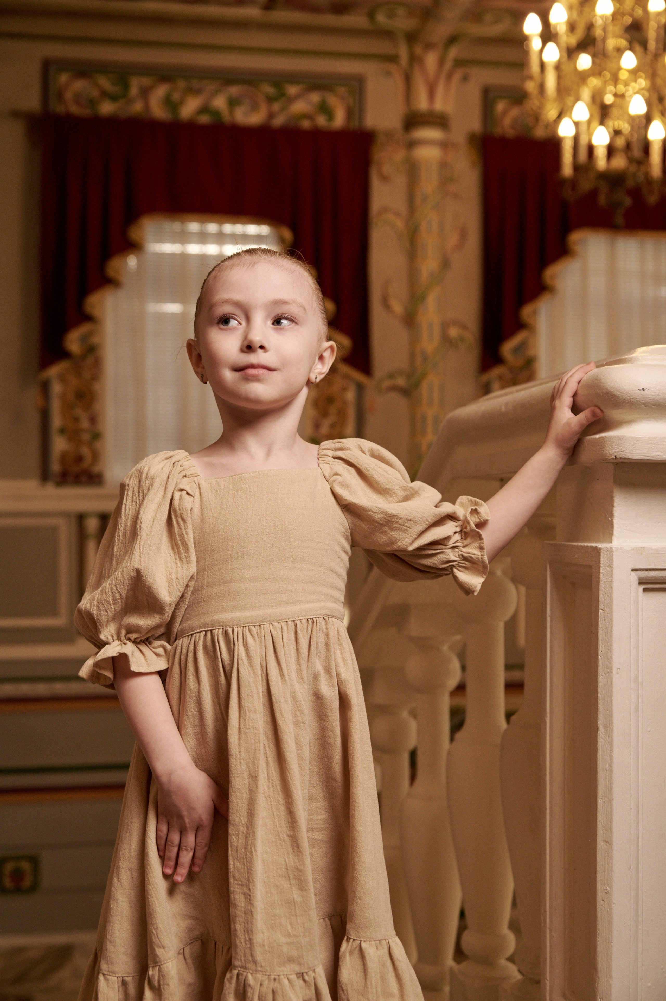 Школа гимнастики «Тонус» в музее. Фотограф Егорьевск Коломна Воскресенск