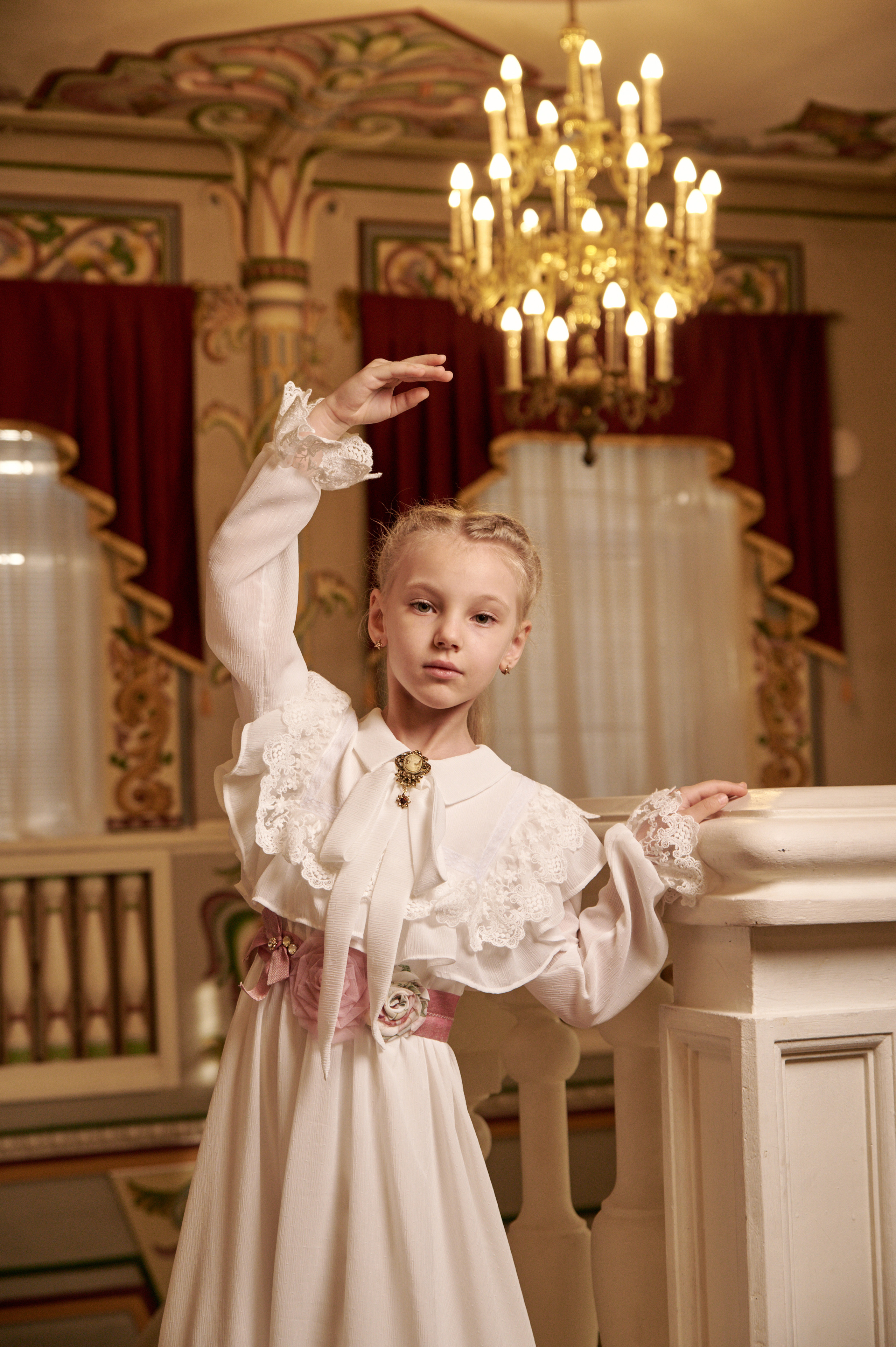 Школа гимнастики «Тонус» в музее. Фотограф Егорьевск Коломна Воскресенск