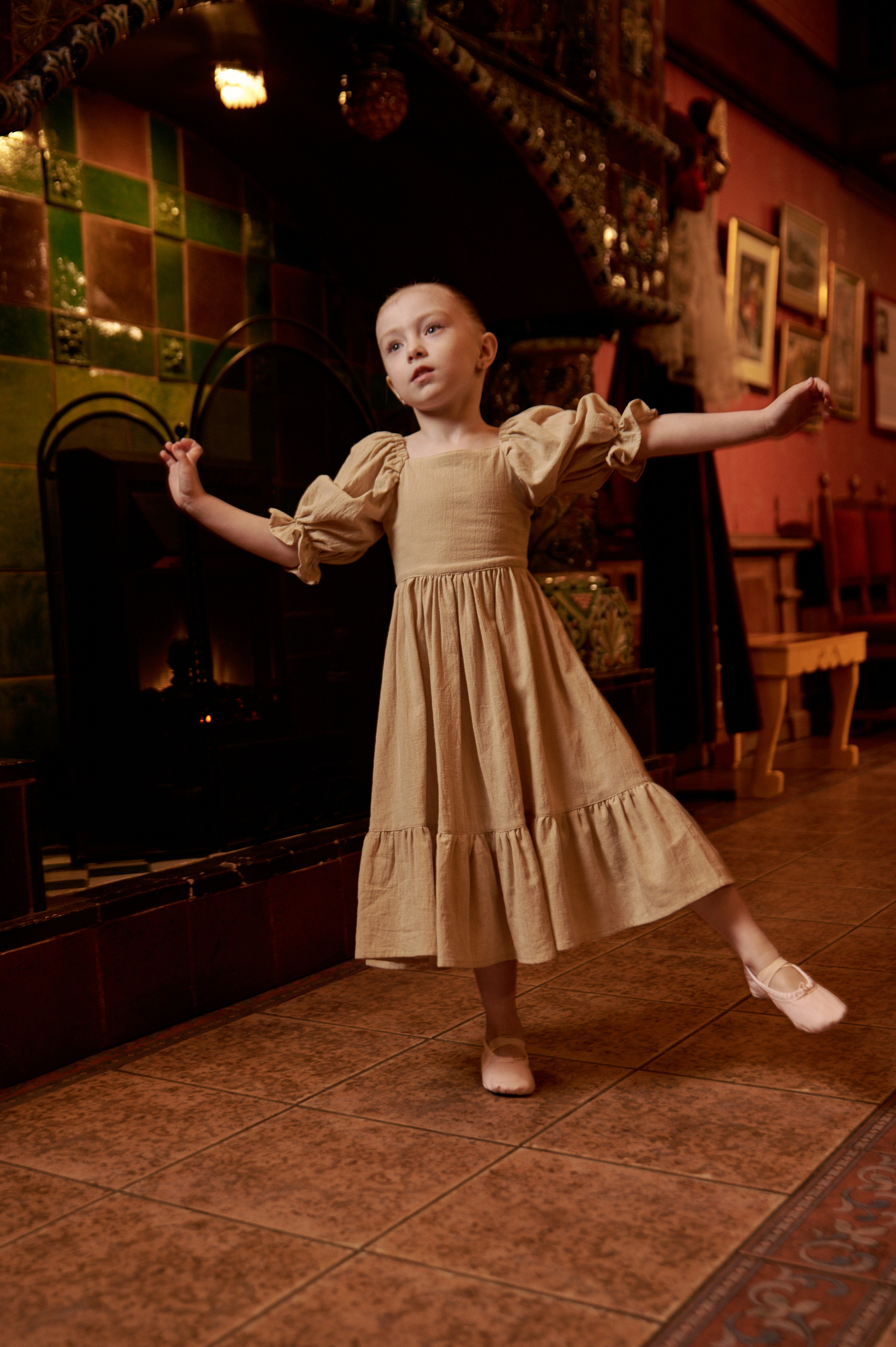 Школа гимнастики «Тонус» в музее. Фотограф Егорьевск Коломна Воскресенск