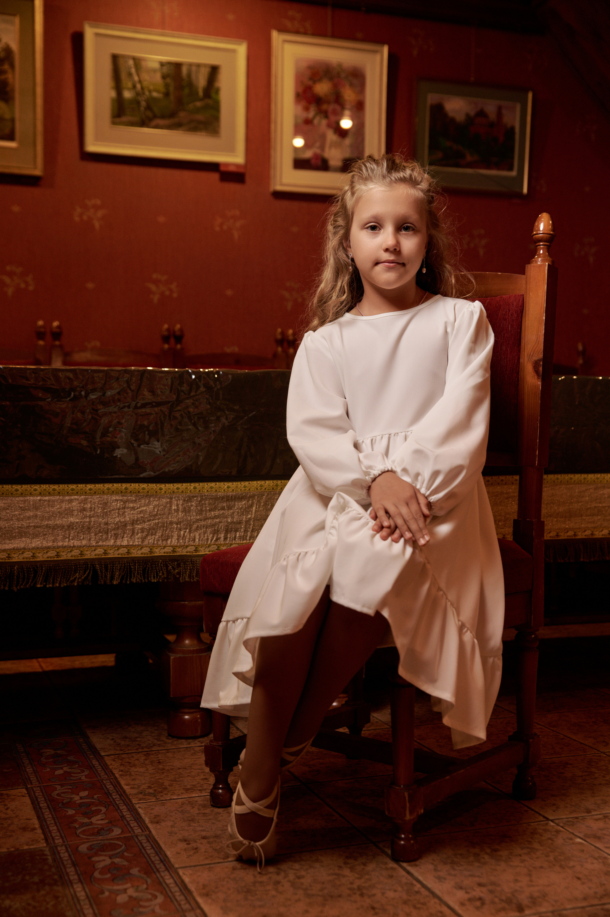 Школа гимнастики «Тонус» в музее. Фотограф Егорьевск Коломна Воскресенск