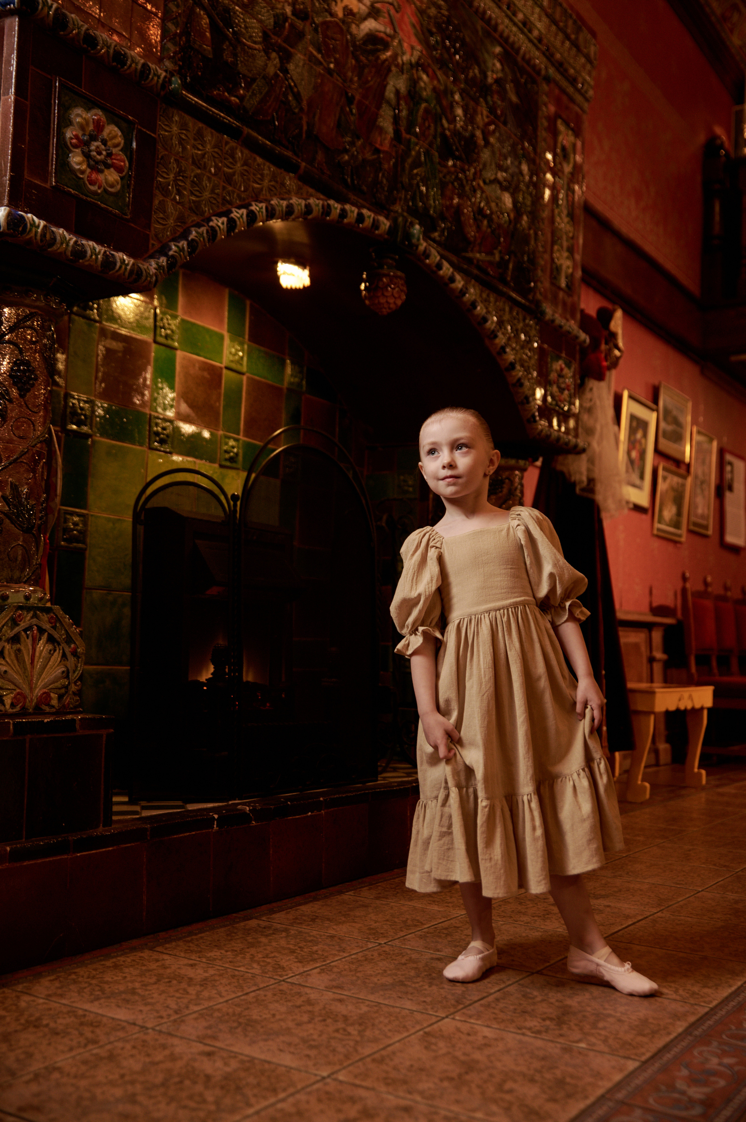 Школа гимнастики «Тонус» в музее. Фотограф Егорьевск Коломна Воскресенск