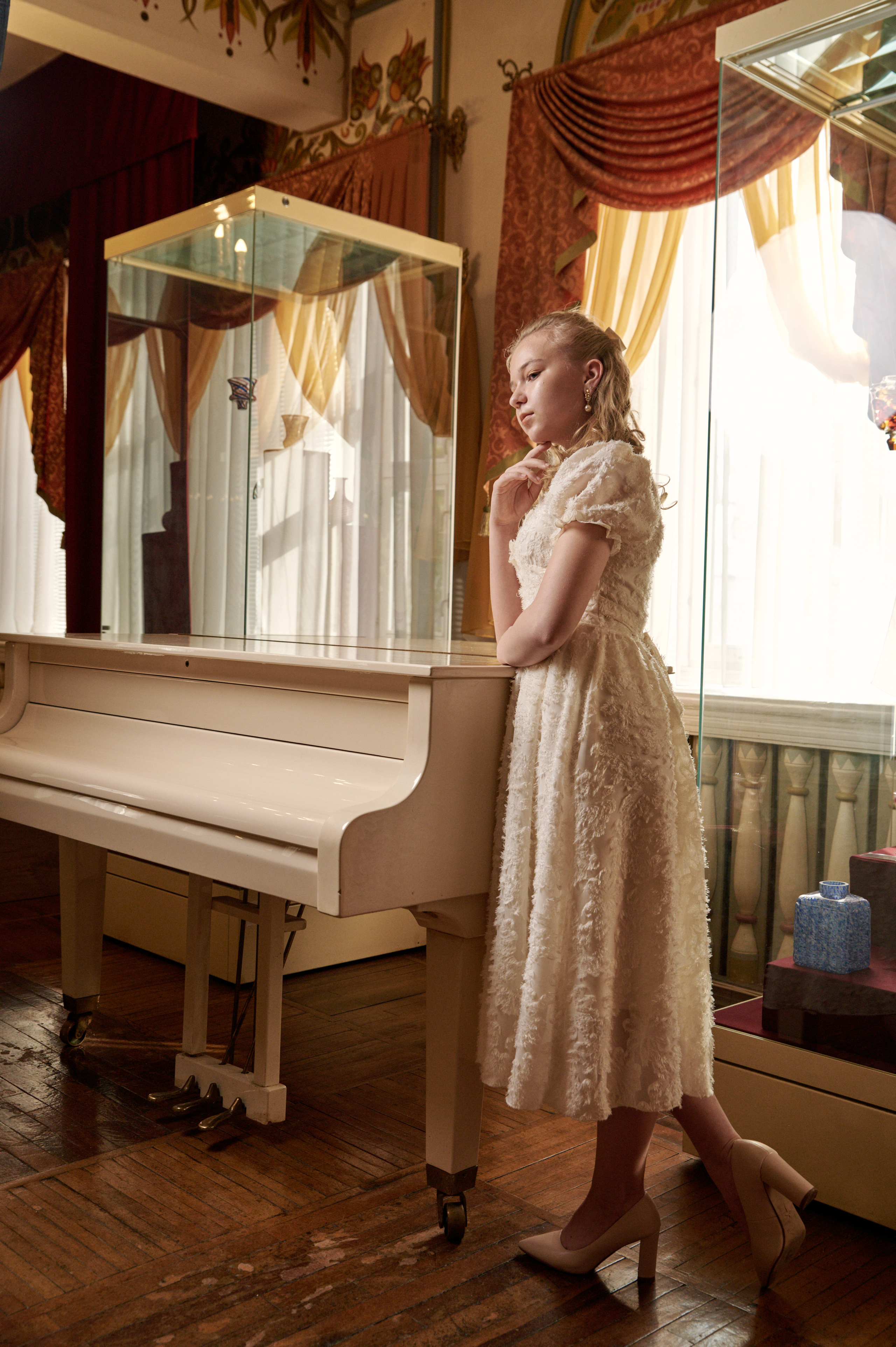 Школа гимнастики «Тонус» в музее. Фотограф Егорьевск Коломна Воскресенск