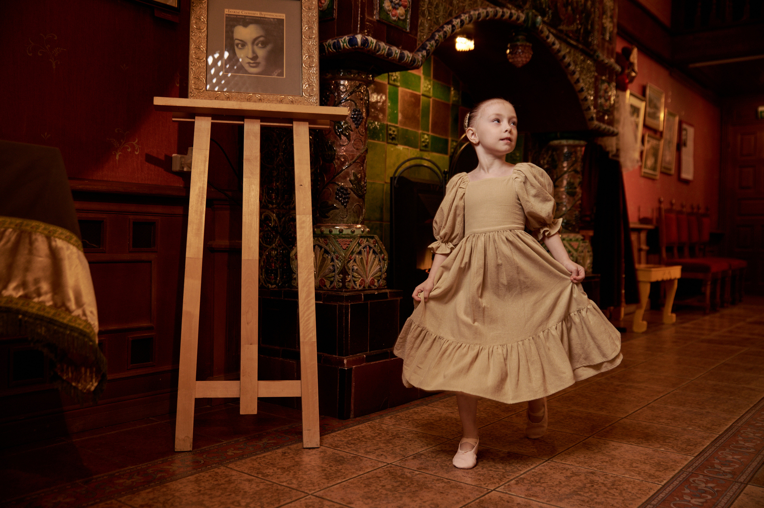 Школа гимнастики «Тонус» в музее. Фотограф Егорьевск Коломна Воскресенск