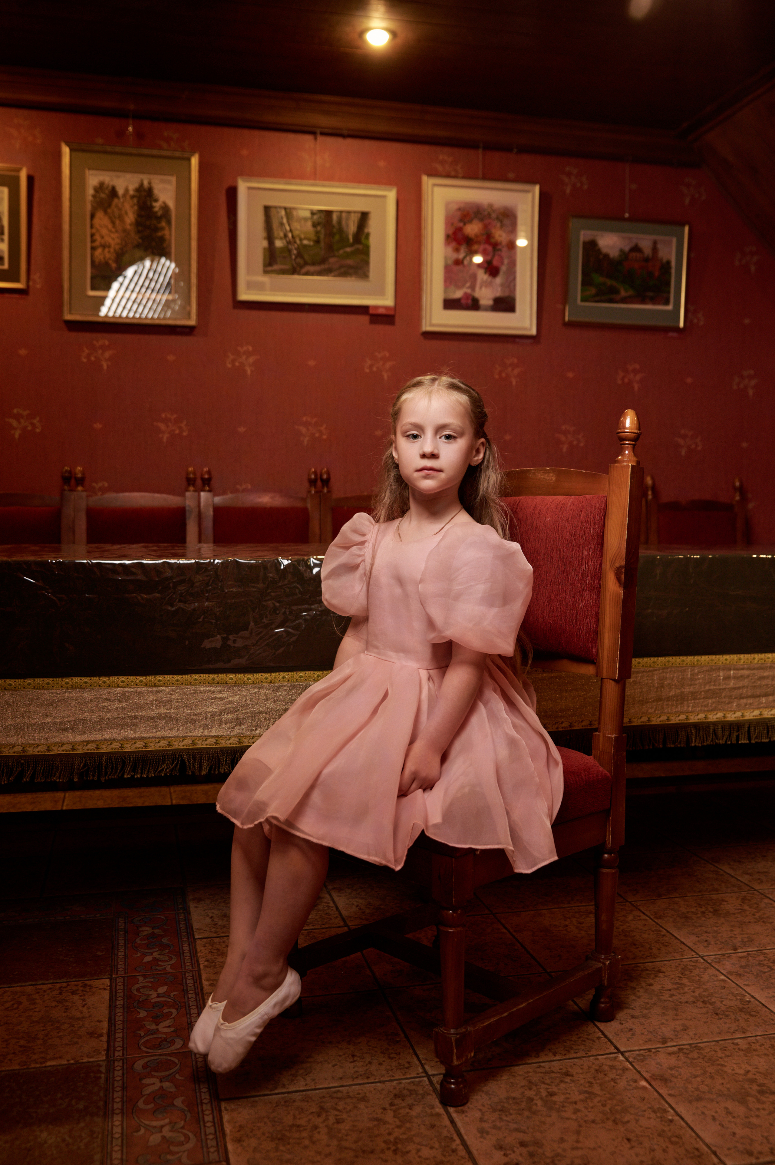 Школа гимнастики «Тонус» в музее. Фотограф Егорьевск Коломна Воскресенск