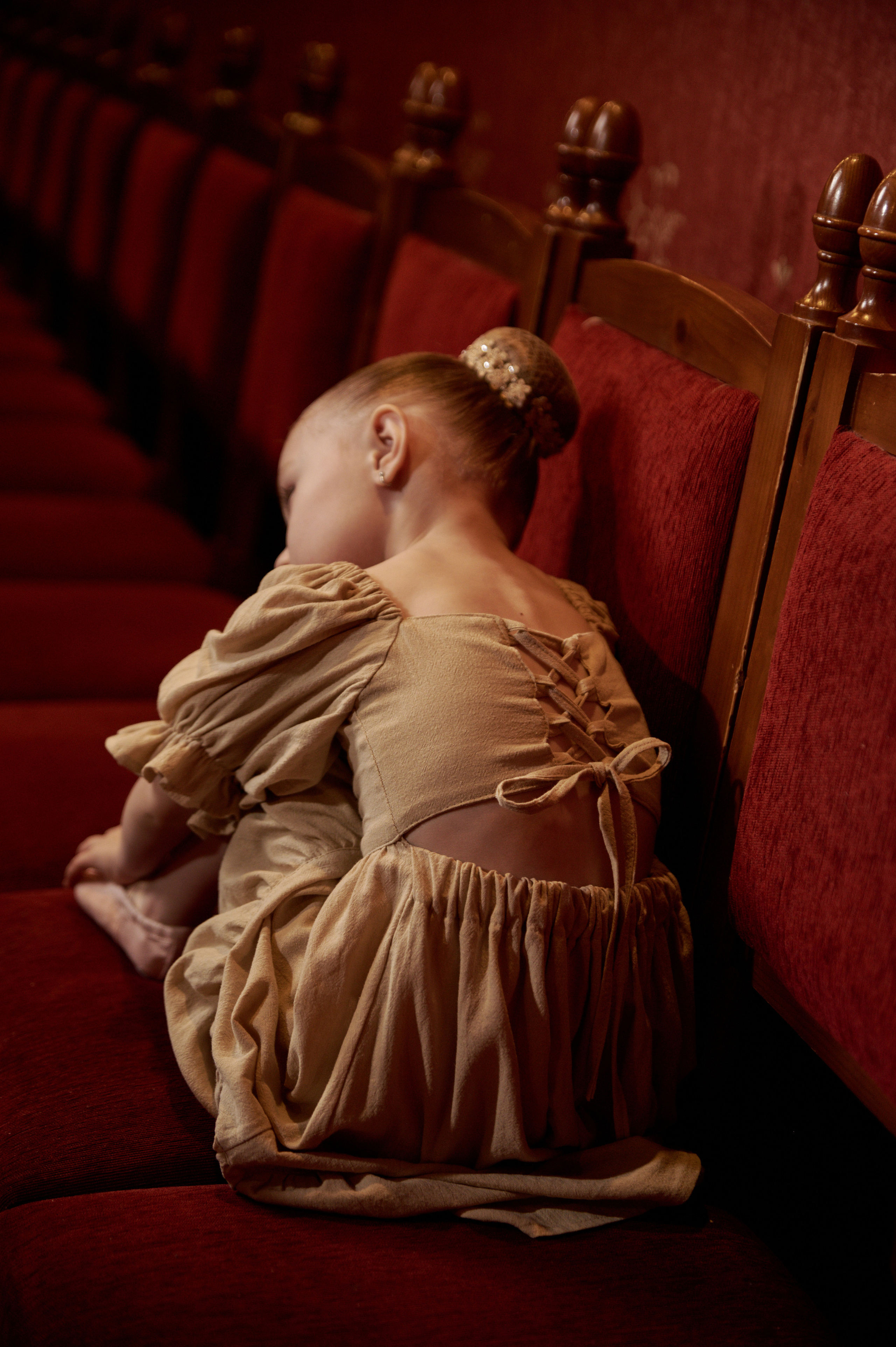 Школа гимнастики «Тонус» в музее. Фотограф Егорьевск Коломна Воскресенск