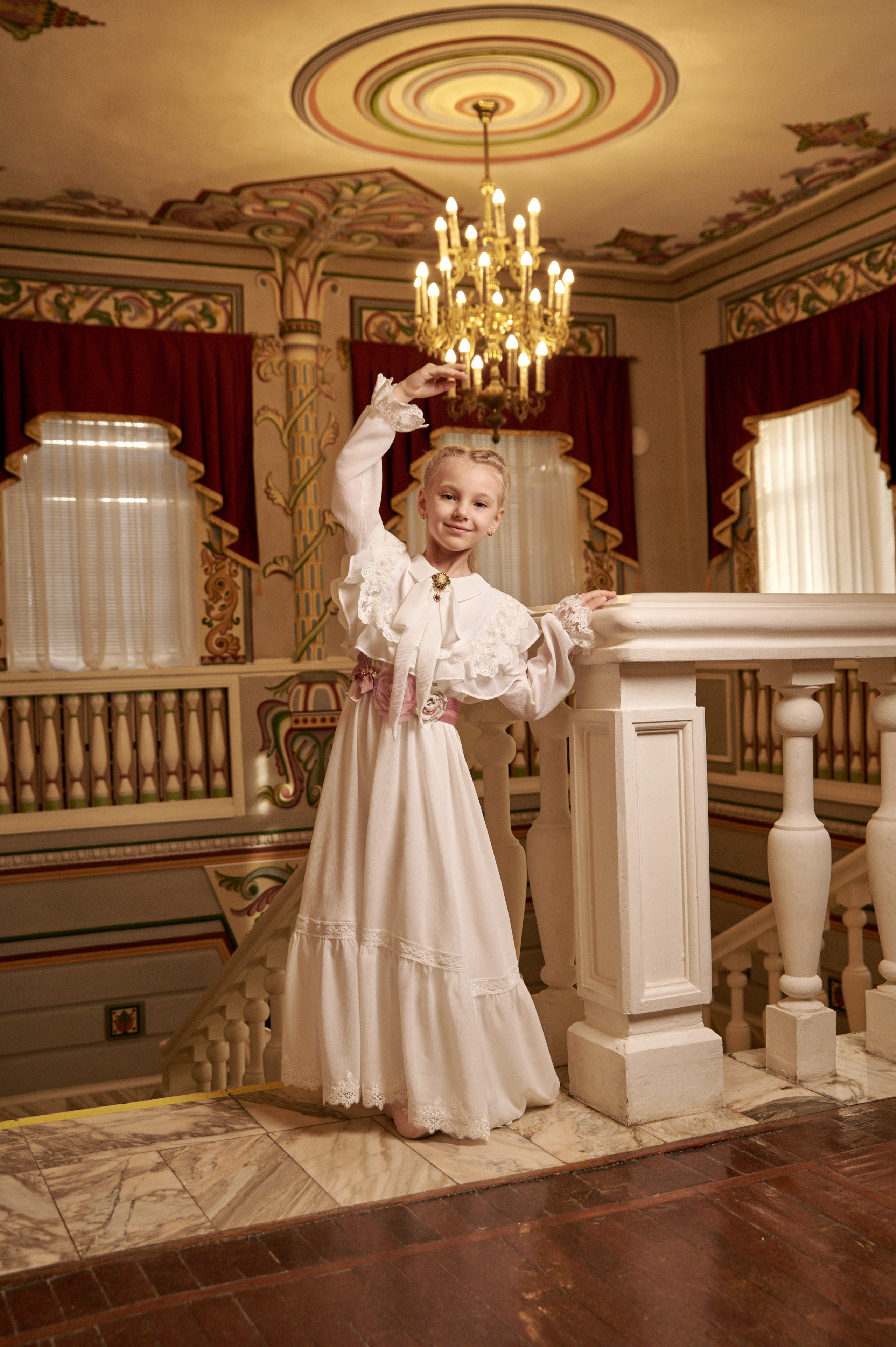 Школа гимнастики «Тонус» в музее. Фотограф Егорьевск Коломна Воскресенск