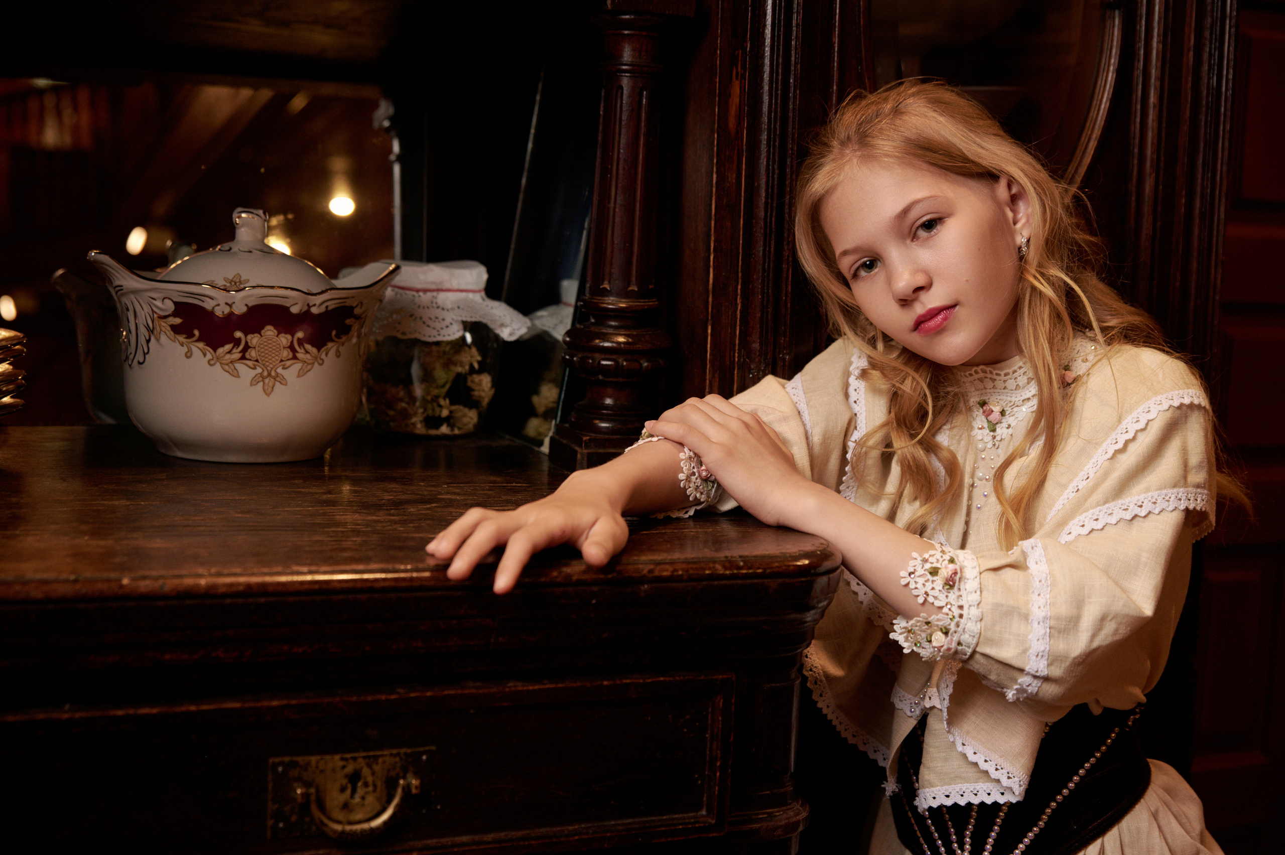 Школа гимнастики «Тонус» в музее. Фотограф Егорьевск Коломна Воскресенск