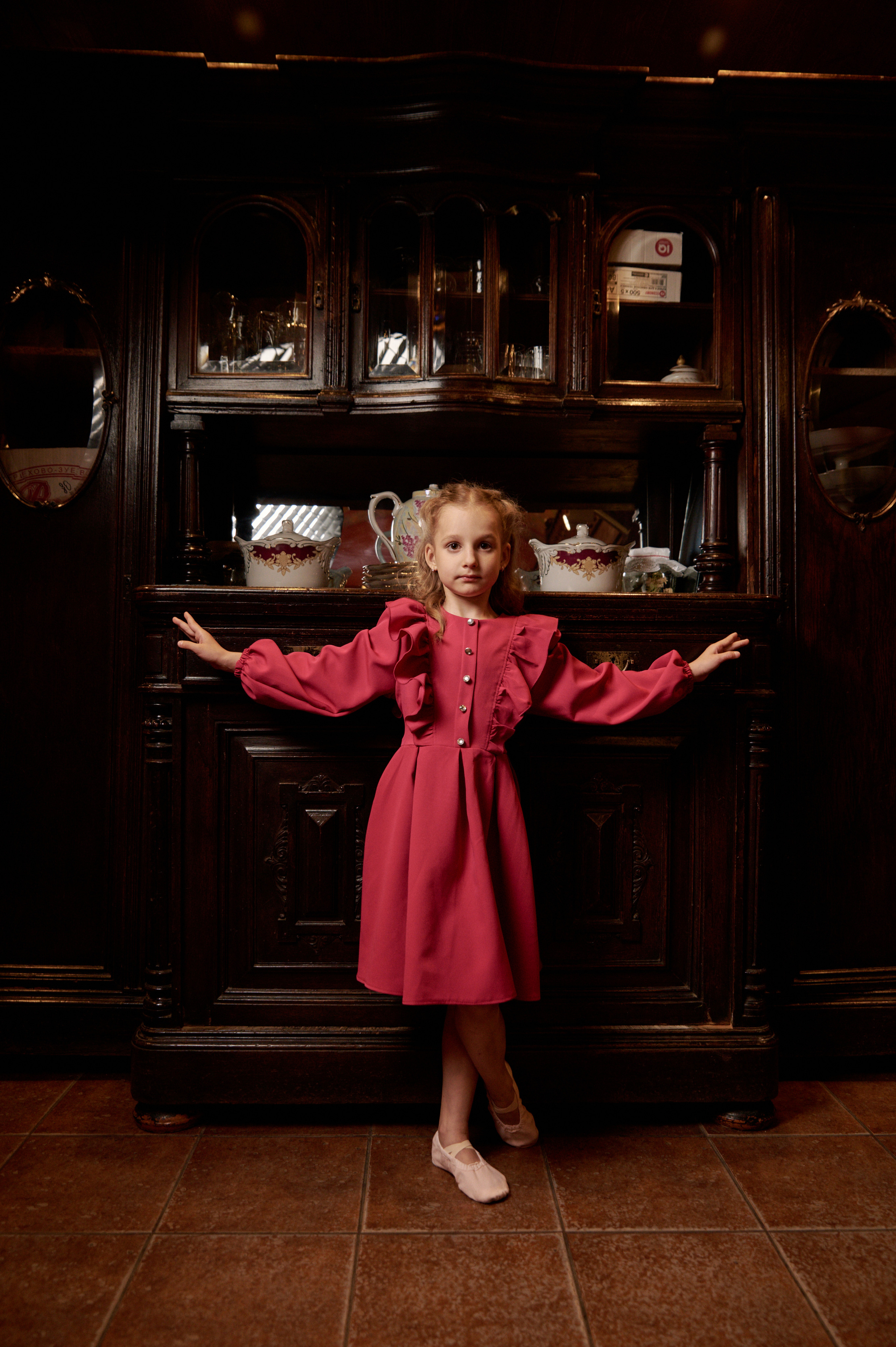 Школа гимнастики «Тонус» в музее. Фотограф Егорьевск Коломна Воскресенск