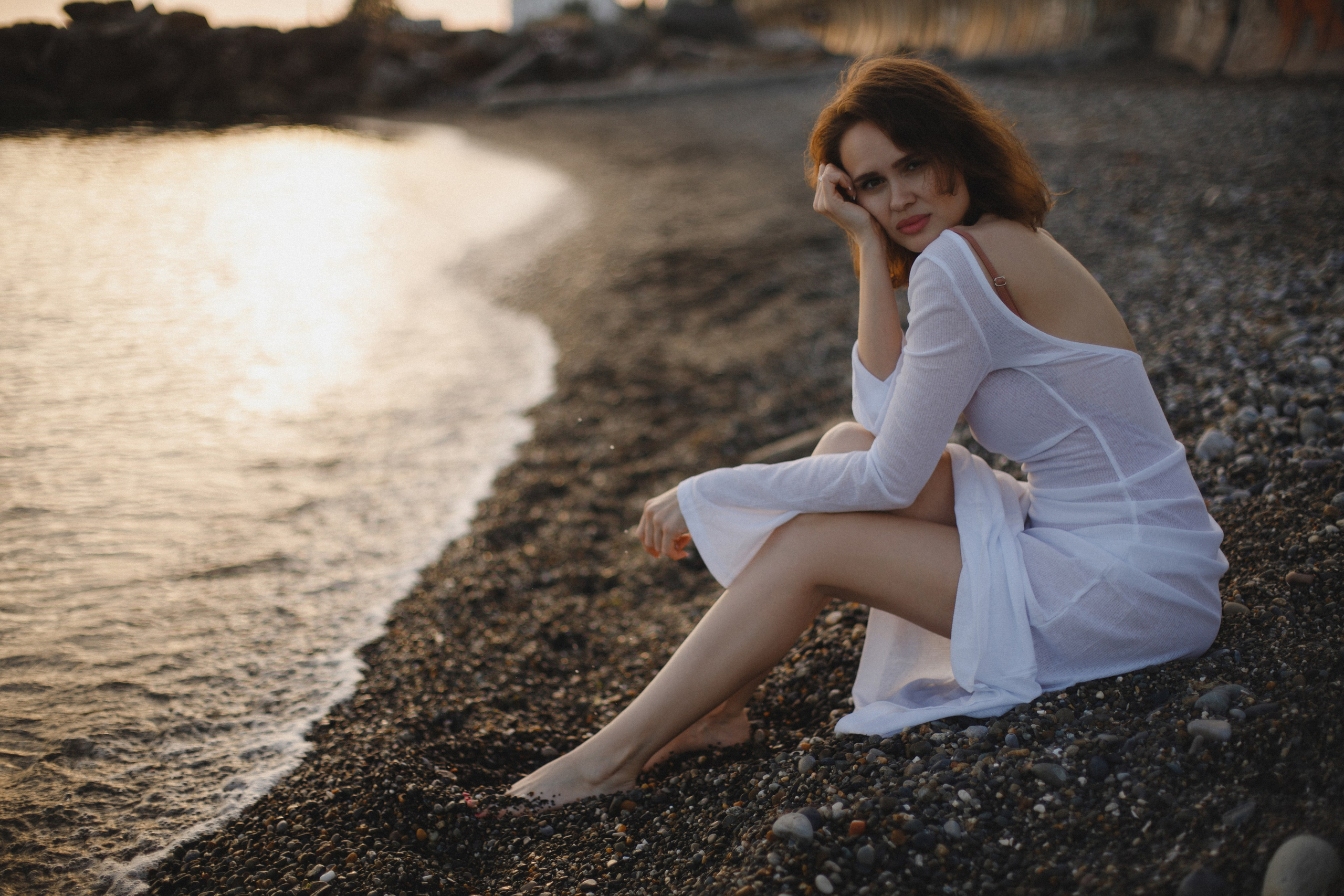 Индивидуальная женская фотосессия на море. Свадебный, репортажный и портретный фотограф Сочи, Краснодар. Александра Зайцева