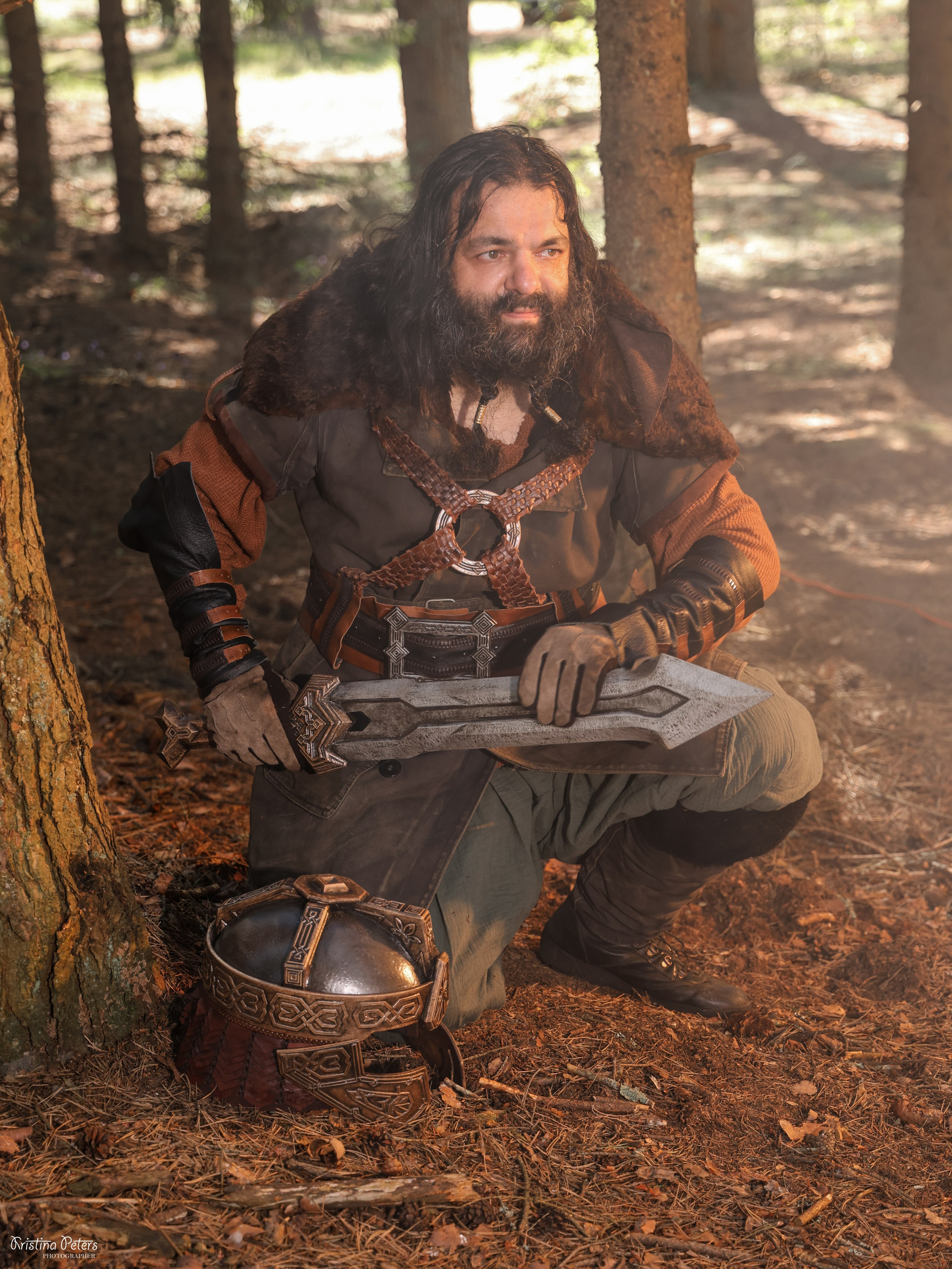 Гном в лесу