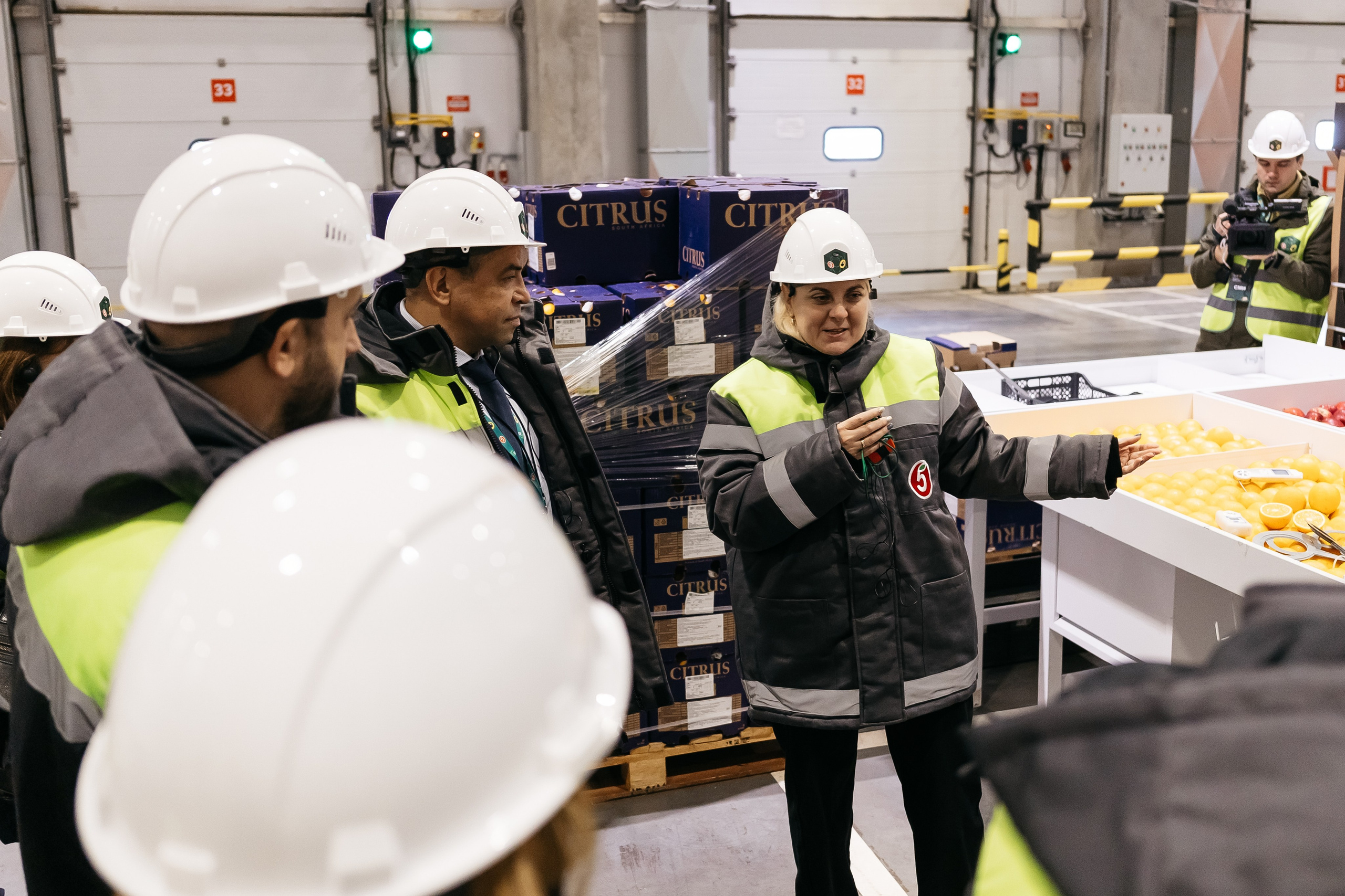 Открытие распределительного центра «Пятёрочки» и «Чижик» в городе Кемерово. Фотограф Кемерово | Сергей