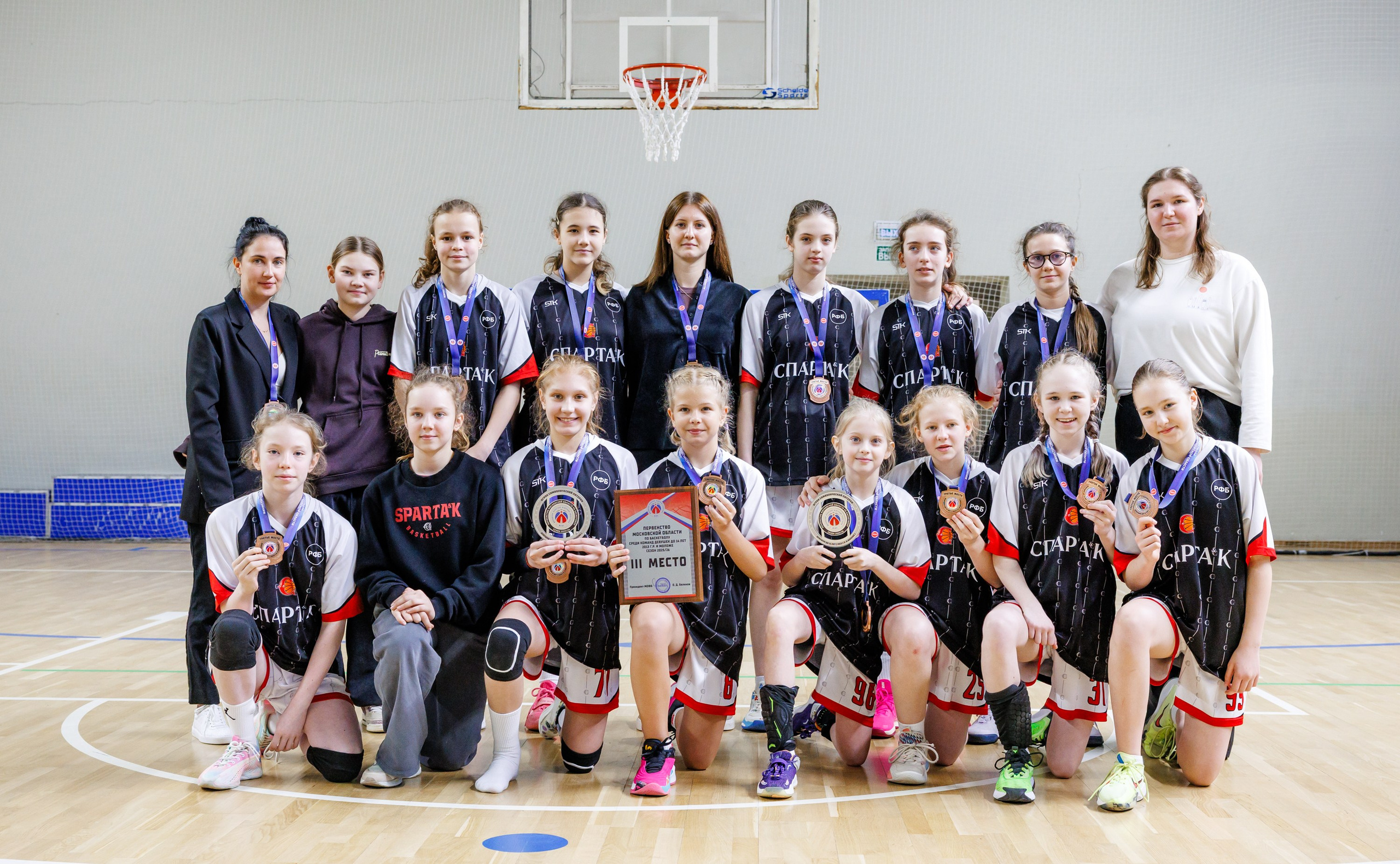 Финал 4. Первенство Московской области по баскетболу среди девушек 2013. Твой мяч — твоя история
