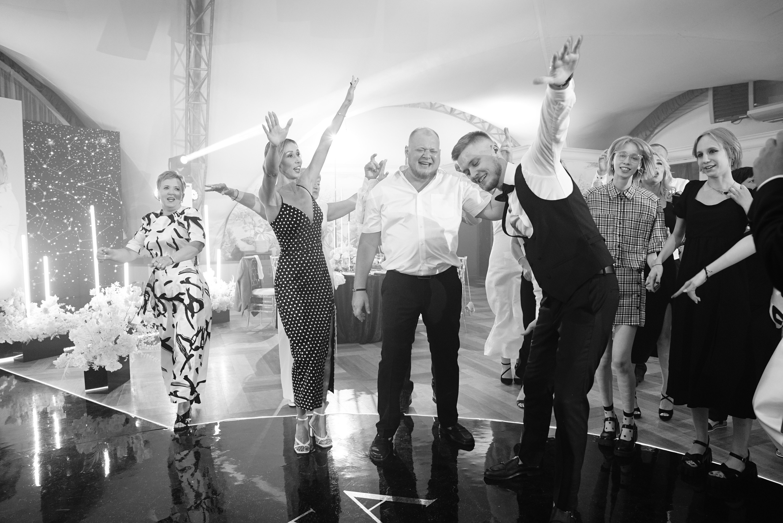 Никита и Галина чб. Свадебный фотограф в Самаре Анна Ковалева