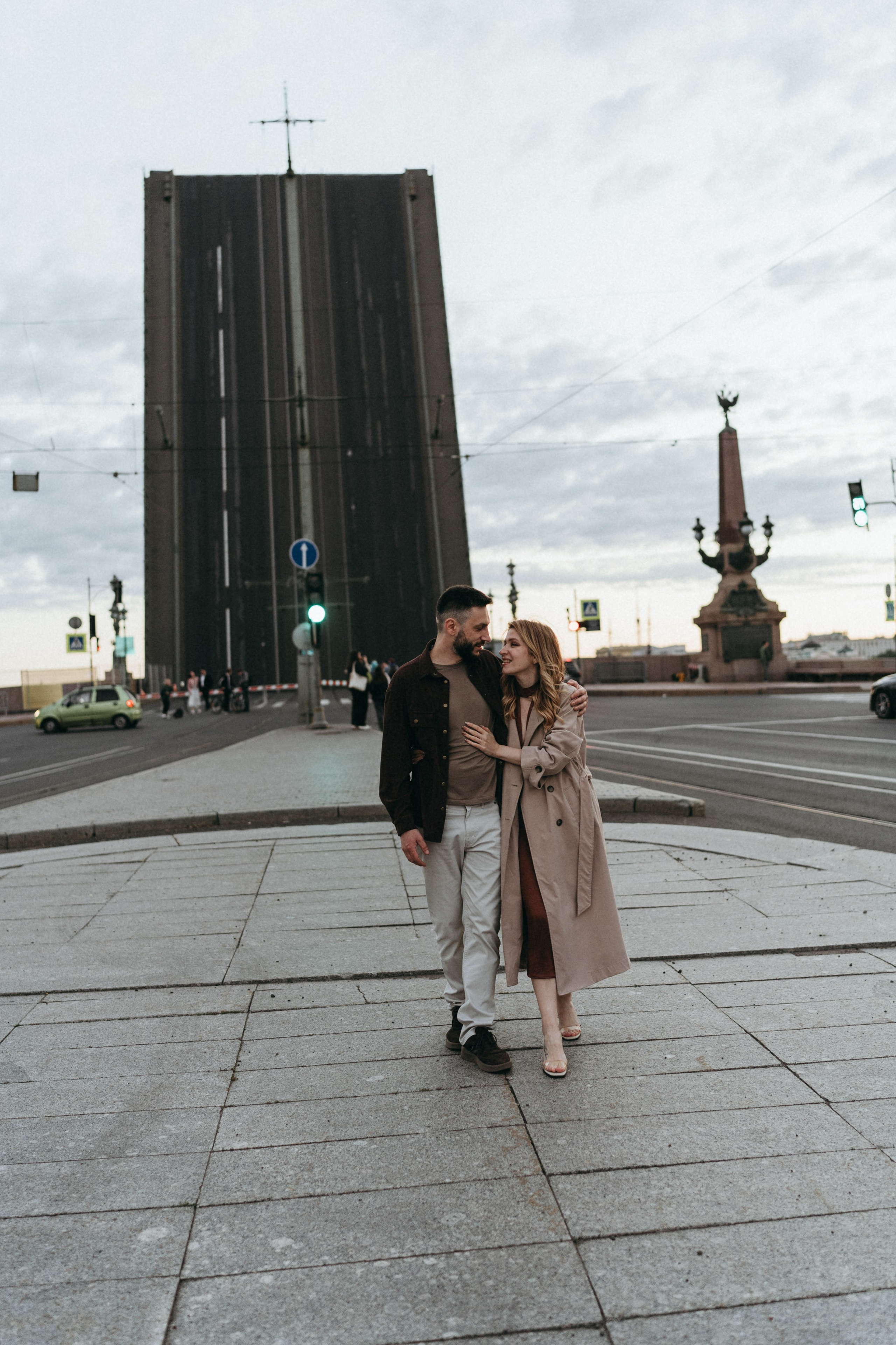 Максим и Настя / Разводные мосты. Фотограф в Санкт-Петербурге — Лучина Екатерина