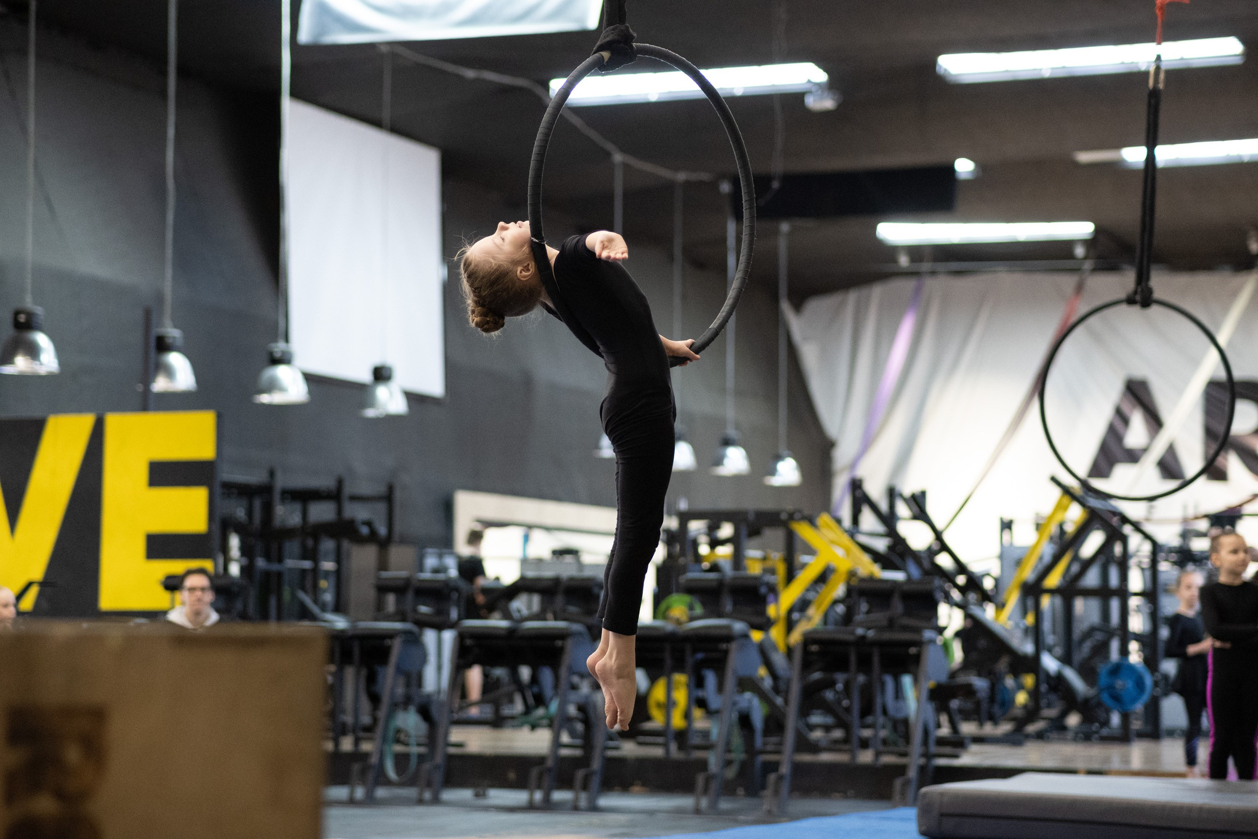 Внутриклубные соревнования по воздушной гимнастике 02.04.23