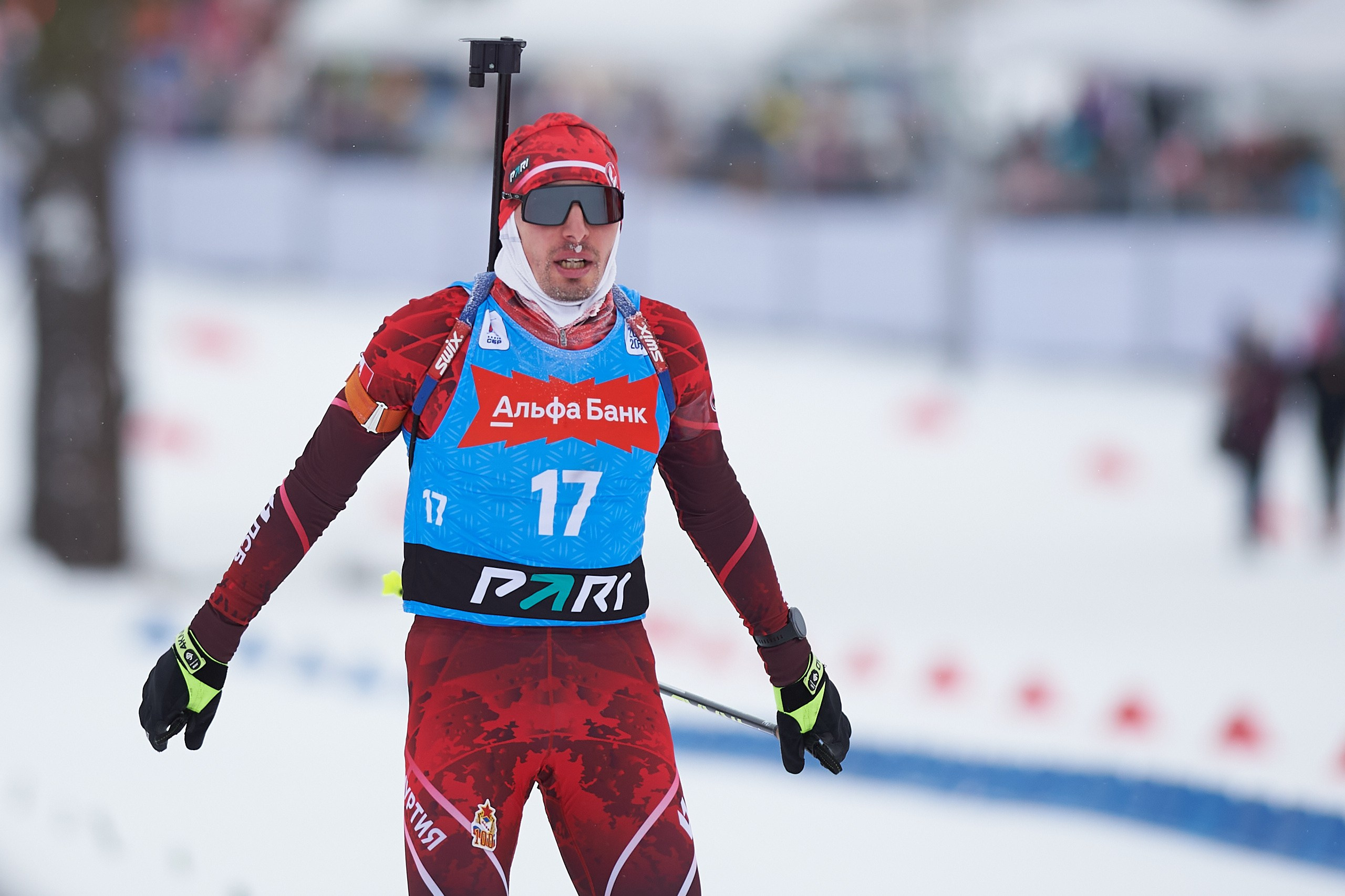 Биатлон. Чемпионат России — 2024/2025, 3-й этап, Ижевск. Ижевская винтовка. Спортивный репортажный фотограф в Ижевске Сергей Мерзляков