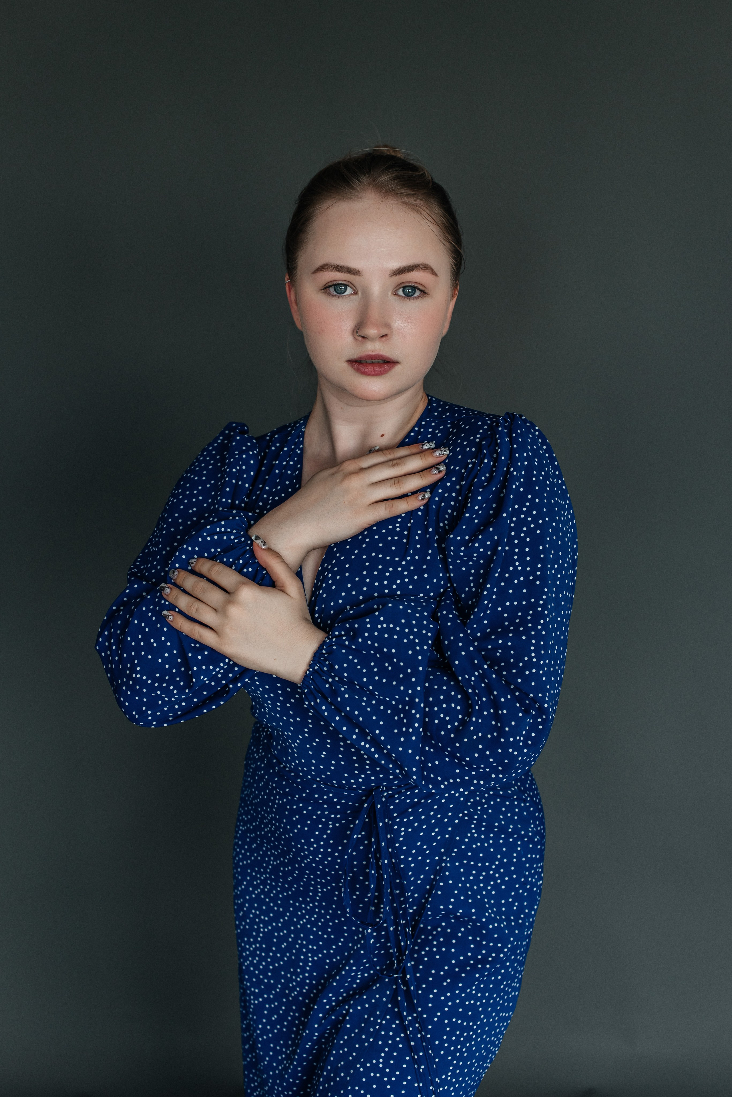 Анастасия в студии. Детский и семейный фотограф выпускной альбом Приморско-Ахтарск