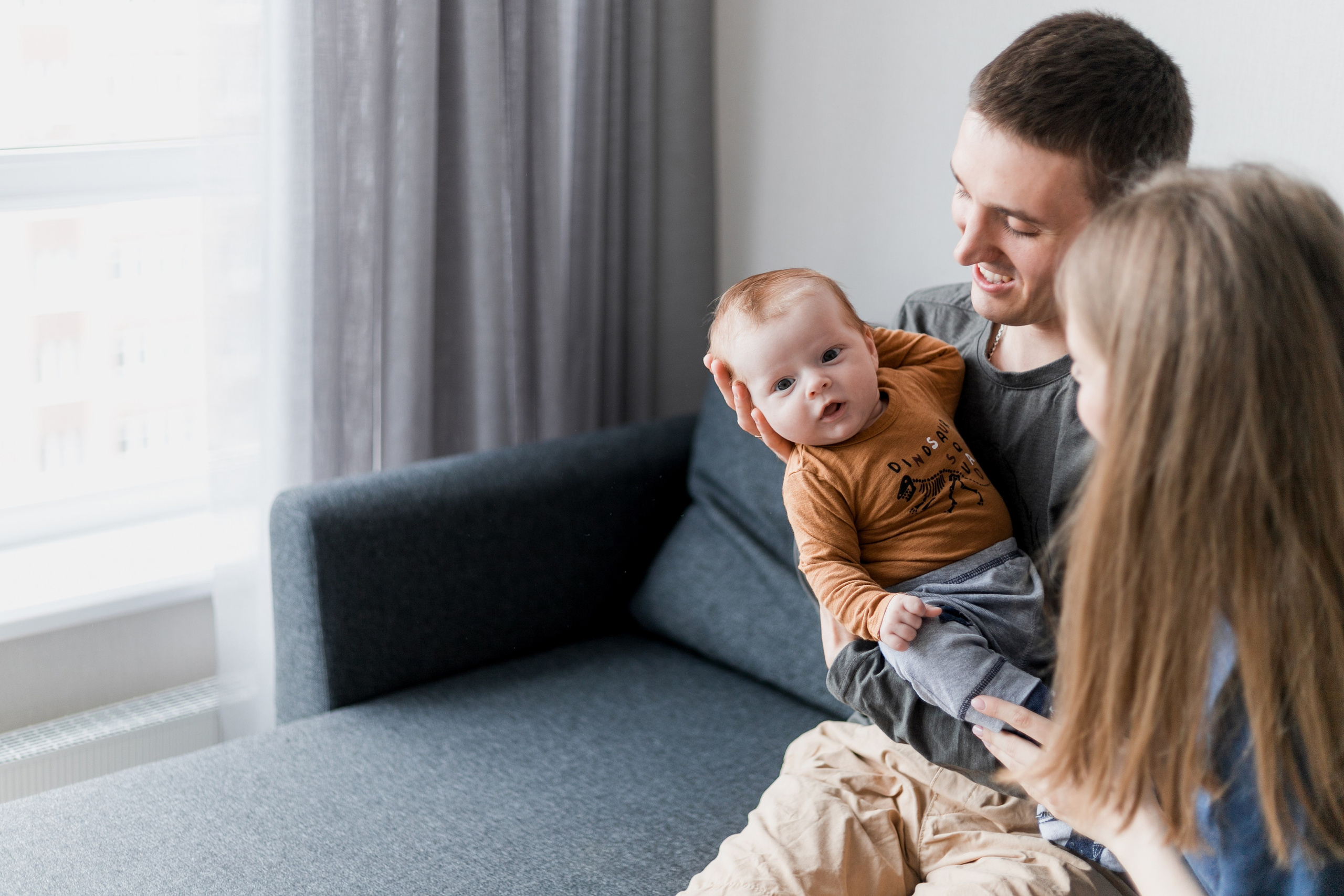 С малышом. Фотограф Софья Володкина