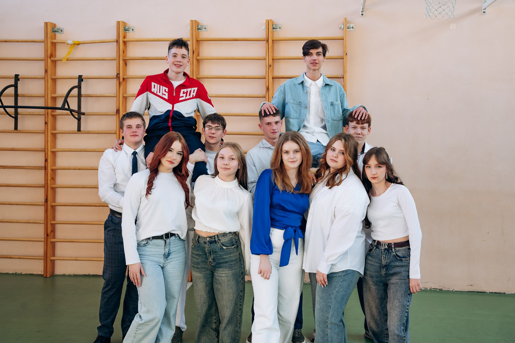 Фотосессия учеников 11 класса в школе. Свадебный и репортажный фотограф в Ярославле Евгений Сальников